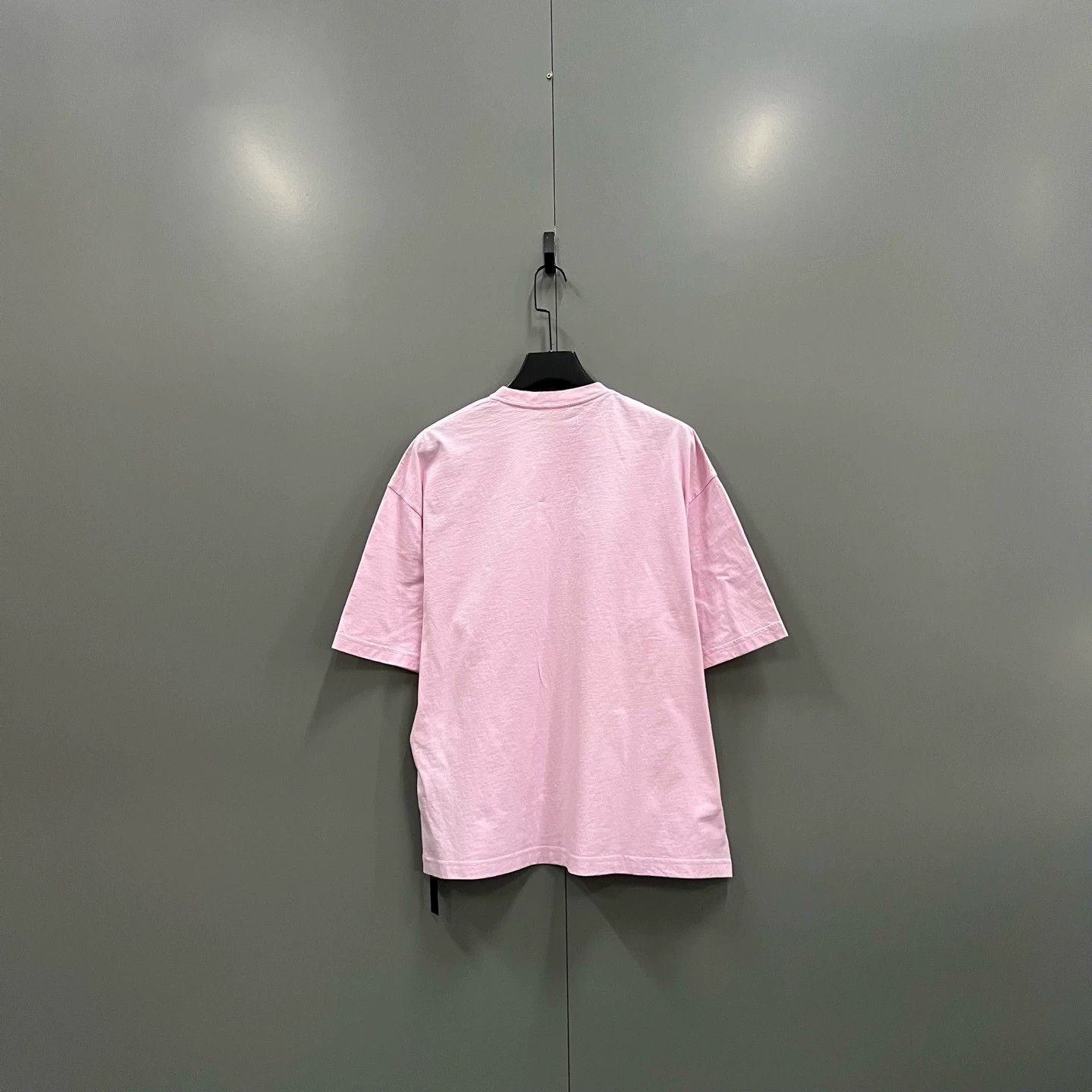 Balenciaga Balenciaga Pink Logo Round Neck T-shirt - dmc Size US S / EU 44-46 / 1 - 2 Thumbnail