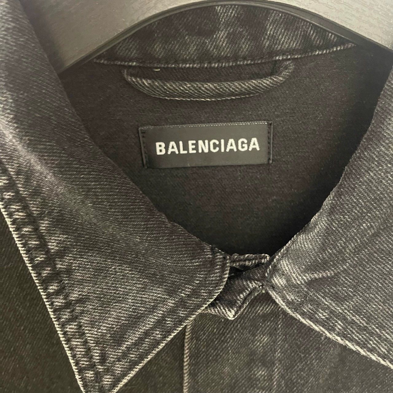 Balenciaga Balenciaga Denim Patchwork Back Print Jacket - dmc Size US L / EU 52-54 / 3 - 3 Thumbnail