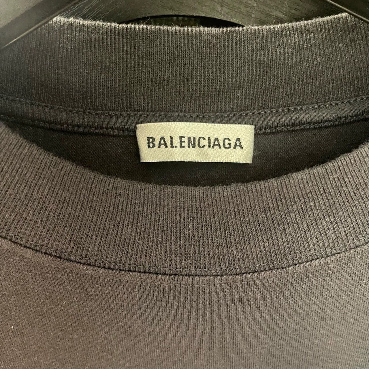Balenciaga Balenciaga Portrait Print Long Sleeve T-Shirt - dmc Size US S / EU 44-46 / 1 - 3 Thumbnail