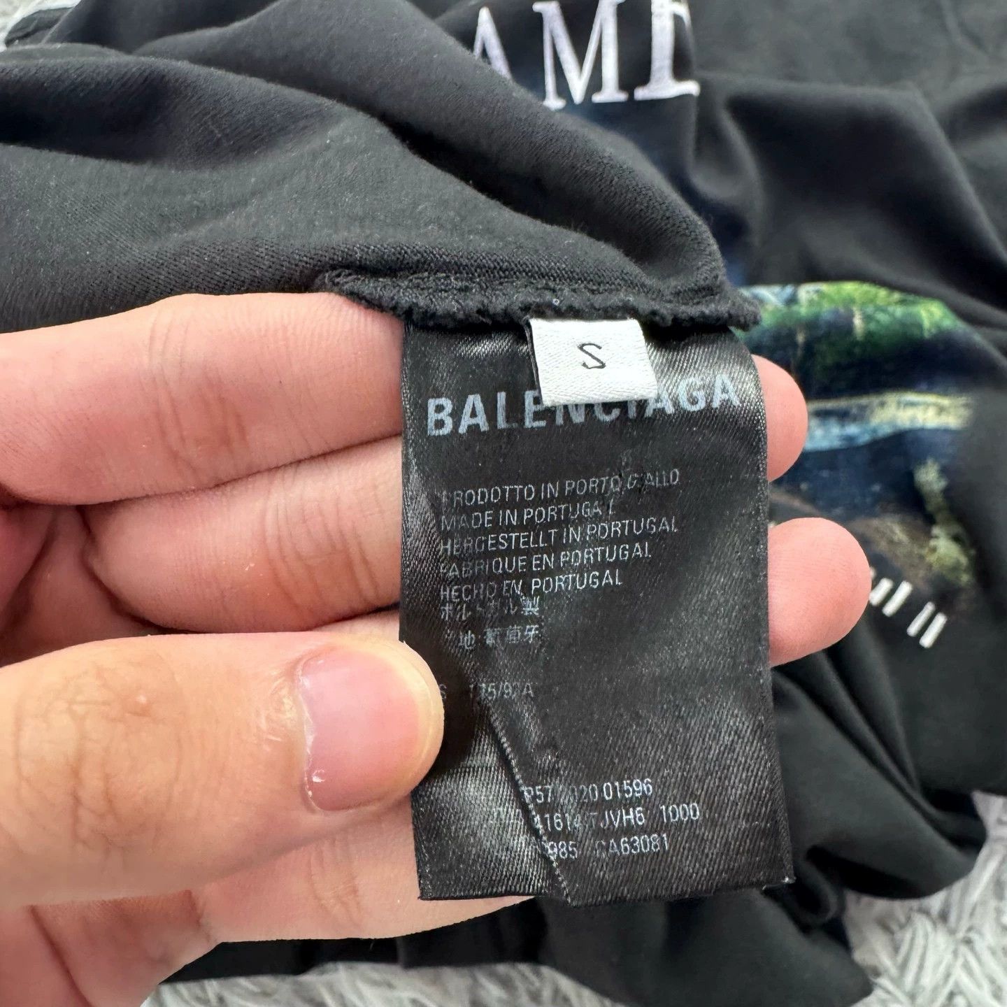 Balenciaga Balenciaga Castle Print Short Sleeve T-shirt - dmc Size US S / EU 44-46 / 1 - 6 Thumbnail