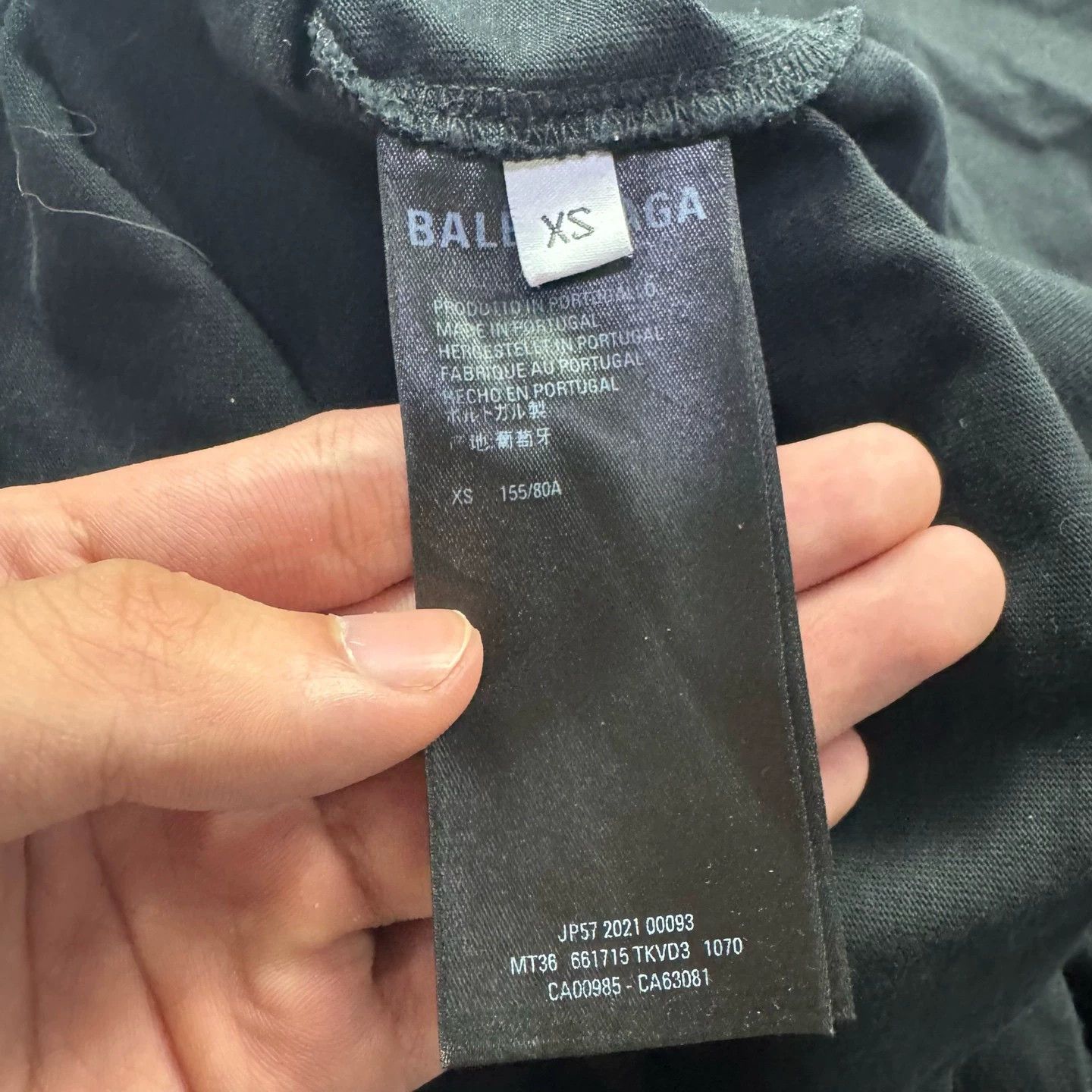 Balenciaga Balenciaga Free Short Sleeve T-Shirt - dmc Size US XS / EU 42 / 0 - 5 Thumbnail