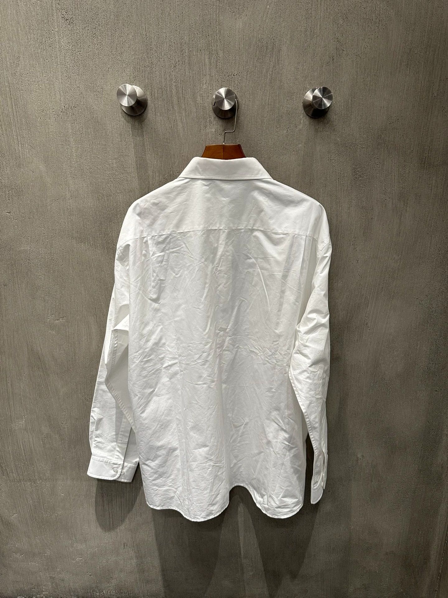Balenciaga Balenciaga SS24 Oversized Logo Shirt - dmc Size US XS / EU 42 / 0 - 2 Thumbnail