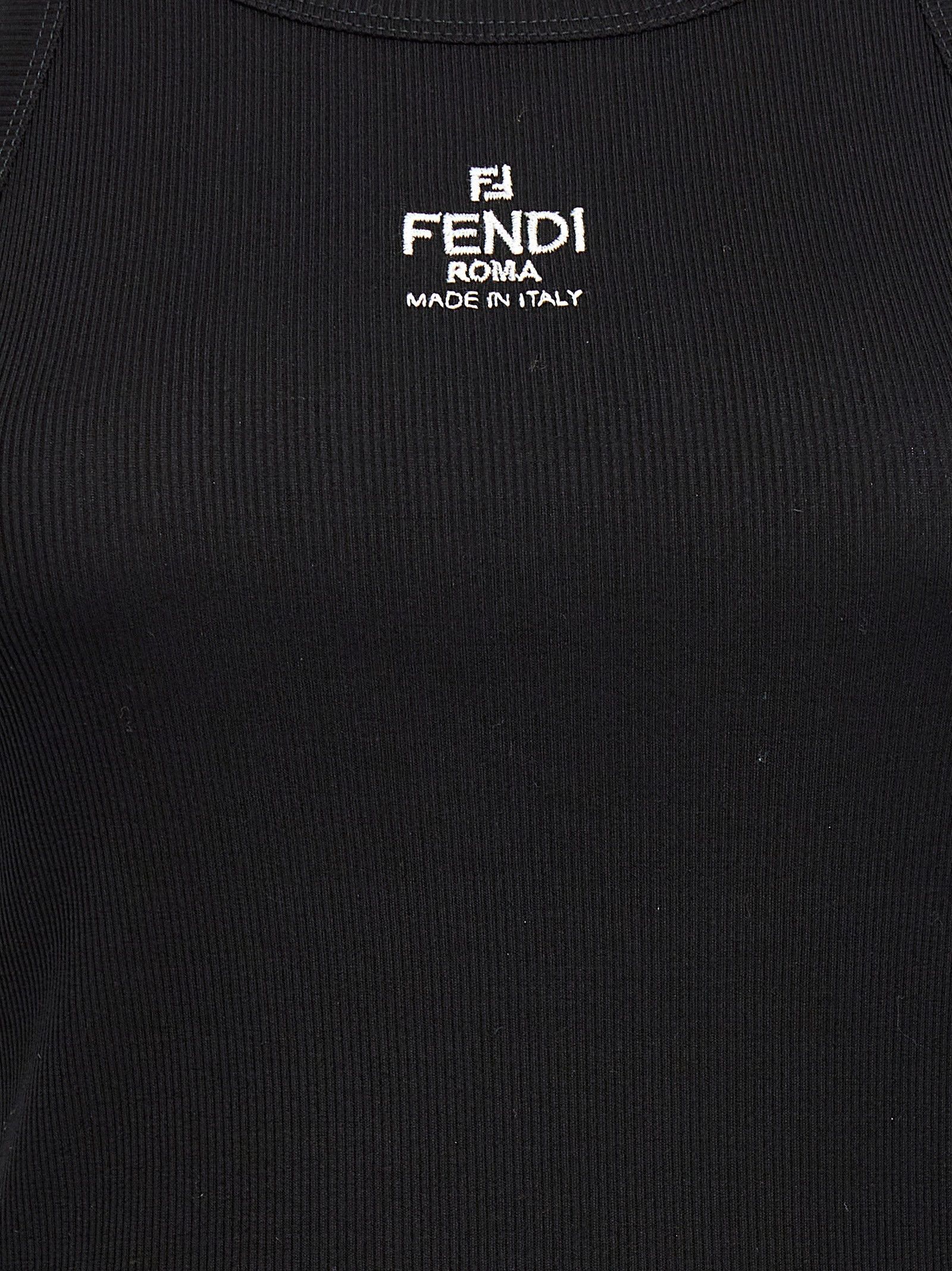 Fendi Logo Tank Top Size S / US 4 / IT 40 - 4 Thumbnail