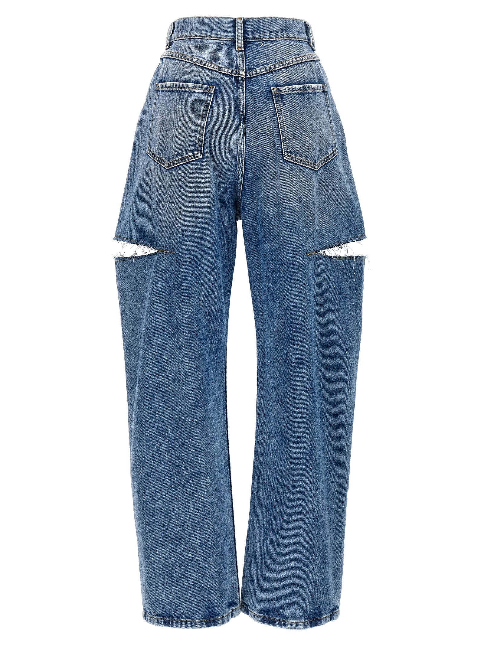Maison Margiela Cut-Out Jeans Size 26" / US 2 / IT 38 - 2 Thumbnail