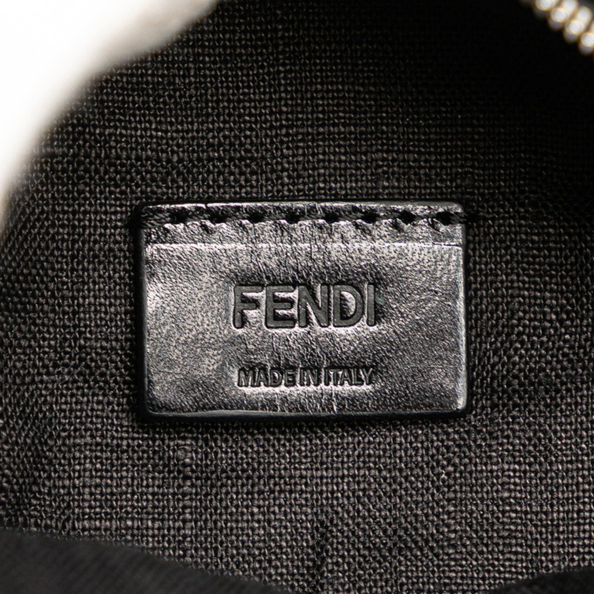 Fendi Fendi Backpack Keychain Bag Charm Small Item Case 7AR471 Black Leather Women's FENDI Size ONE SIZE - 10 Thumbnail