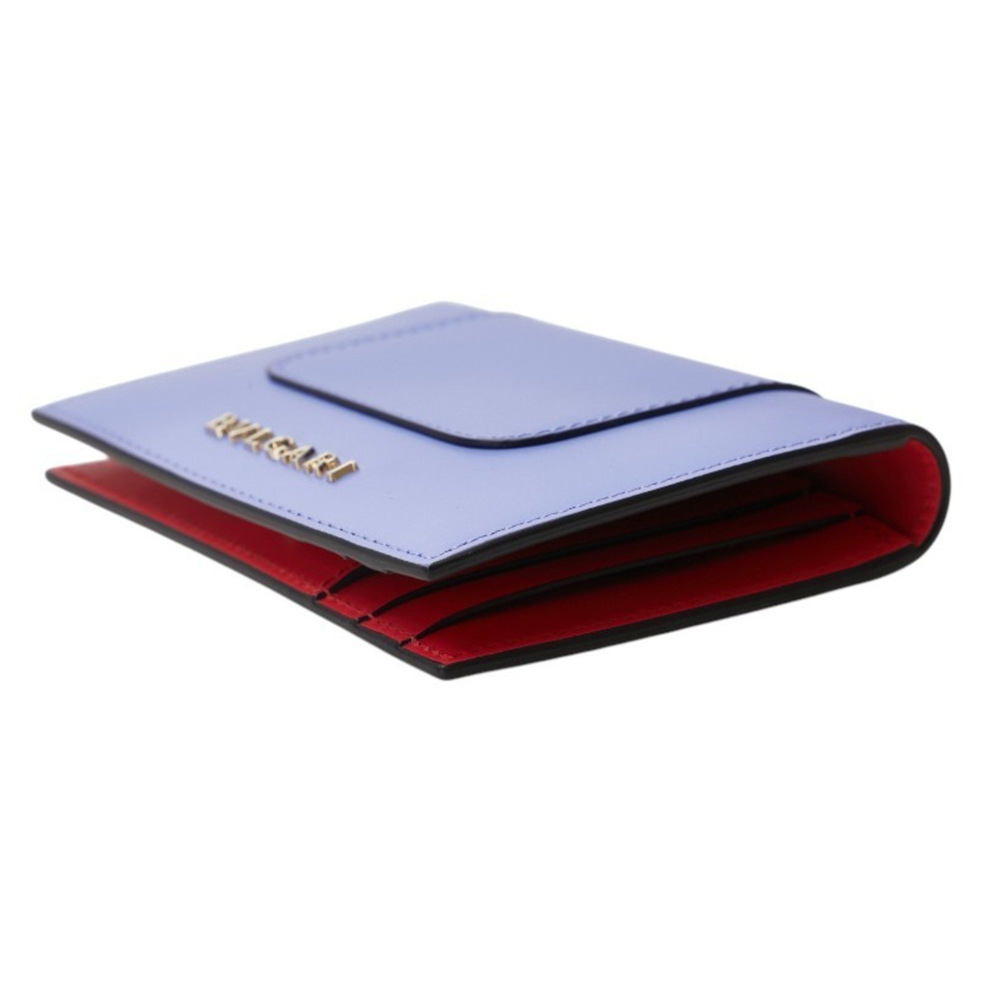 Bvlgari BVLGARI Serpenti Forever Business Card Case, Purple and Pink Leather, Women's Size ONE SIZE - 5 Thumbnail