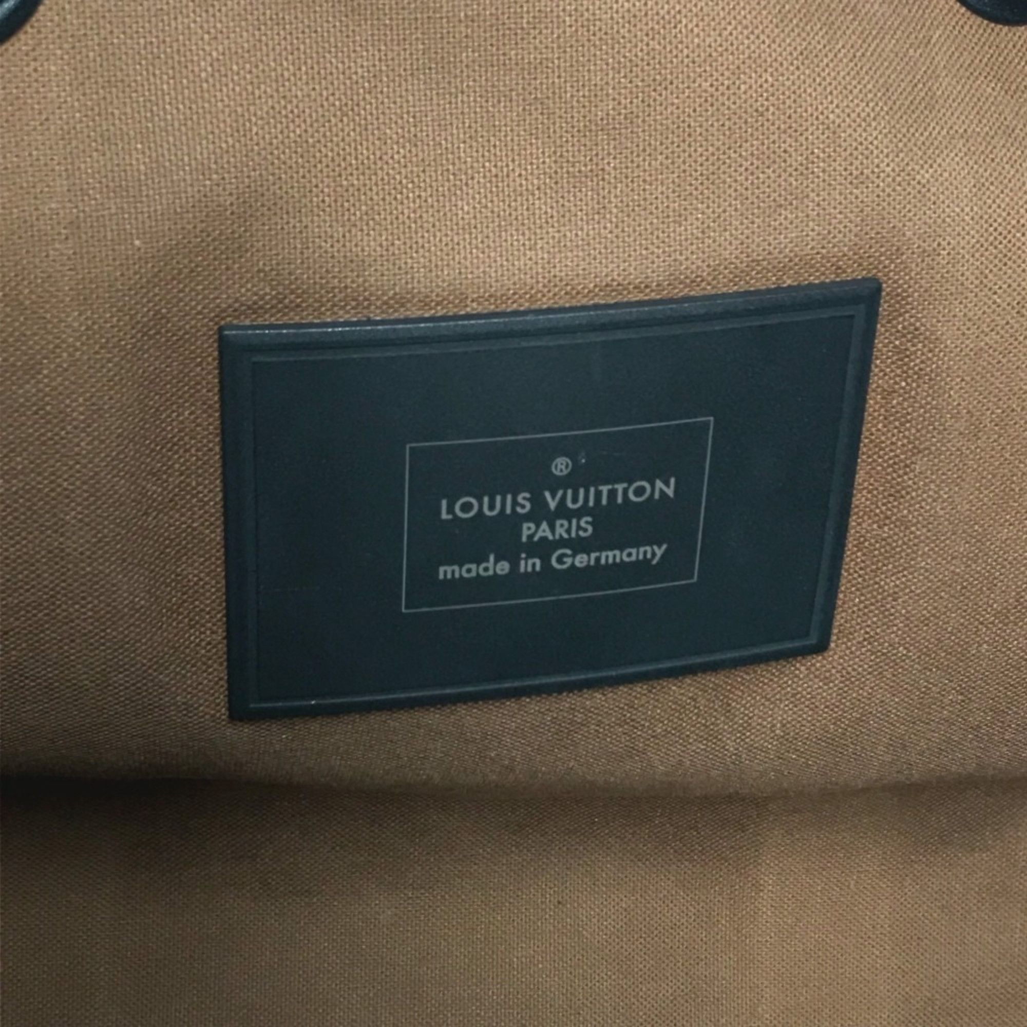 LOUIS VUITTON M41411 Monogram Waterproof Keepall Bandouliere 55 Travel Bag, 2-Way Shoulder Boston Canvas, Men's and Women's, Brown