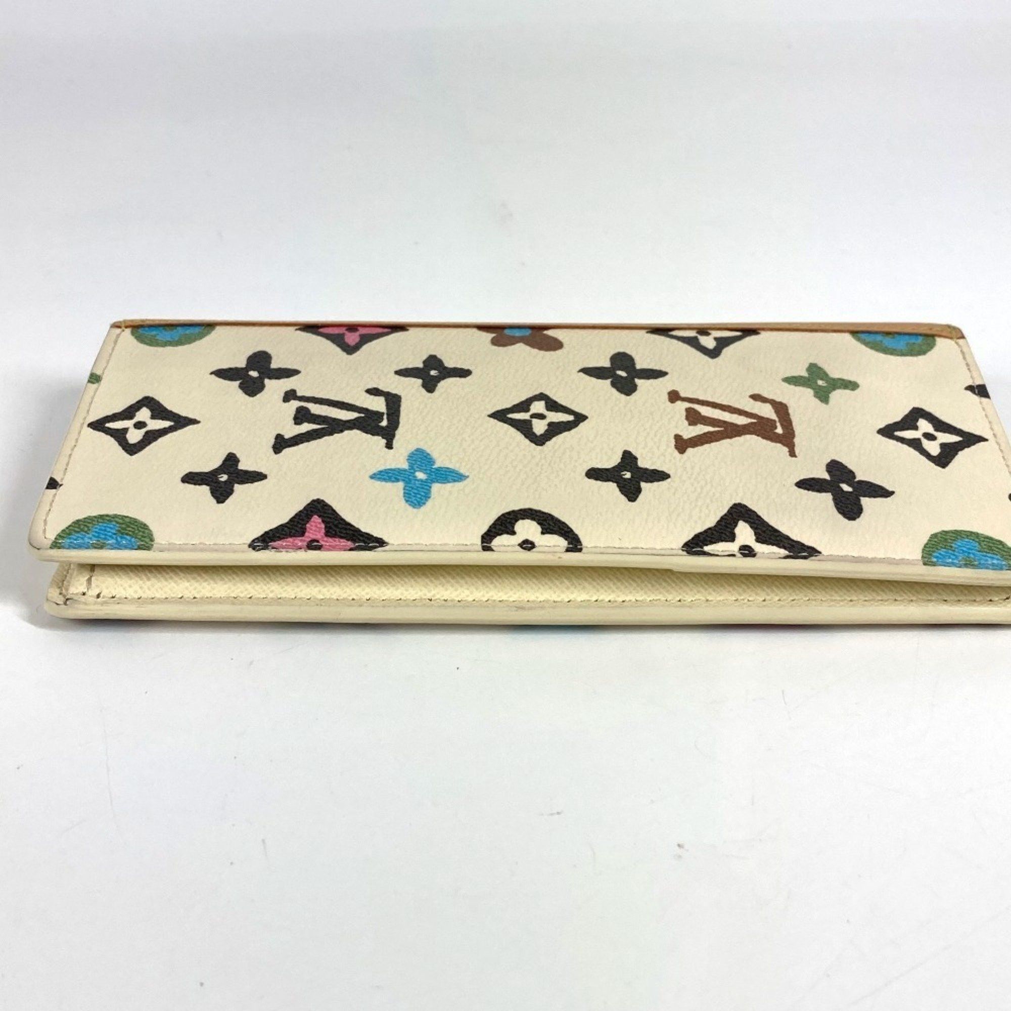 Louis Vuitton LOUIS VUITTON M83335 Monogram Craggy Portefeuille Brazza NM Long Wallet, Bifold, Vanilla White, for Men and Women Size ONE SIZE - 13 Thumbnail