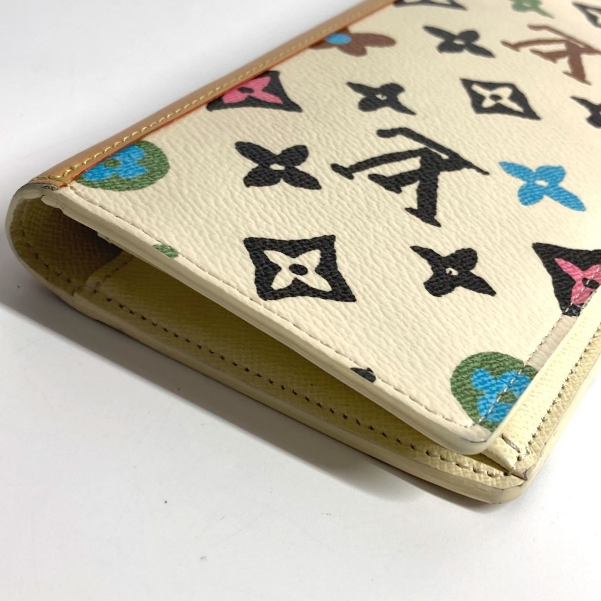 Louis Vuitton LOUIS VUITTON M83335 Monogram Craggy Portefeuille Brazza NM Long Wallet, Bifold, Vanilla White, for Men and Women Size ONE SIZE - 14 Thumbnail