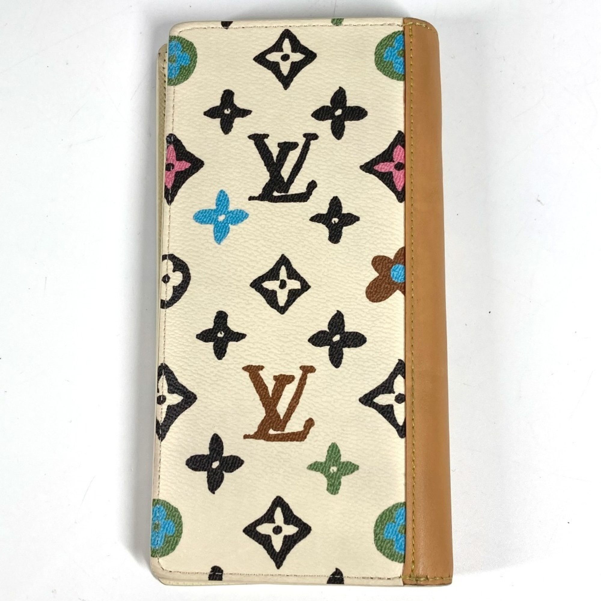 Louis Vuitton LOUIS VUITTON M83335 Monogram Craggy Portefeuille Brazza NM Long Wallet, Bifold, Vanilla White, for Men and Women Size ONE SIZE - 2 Thumbnail