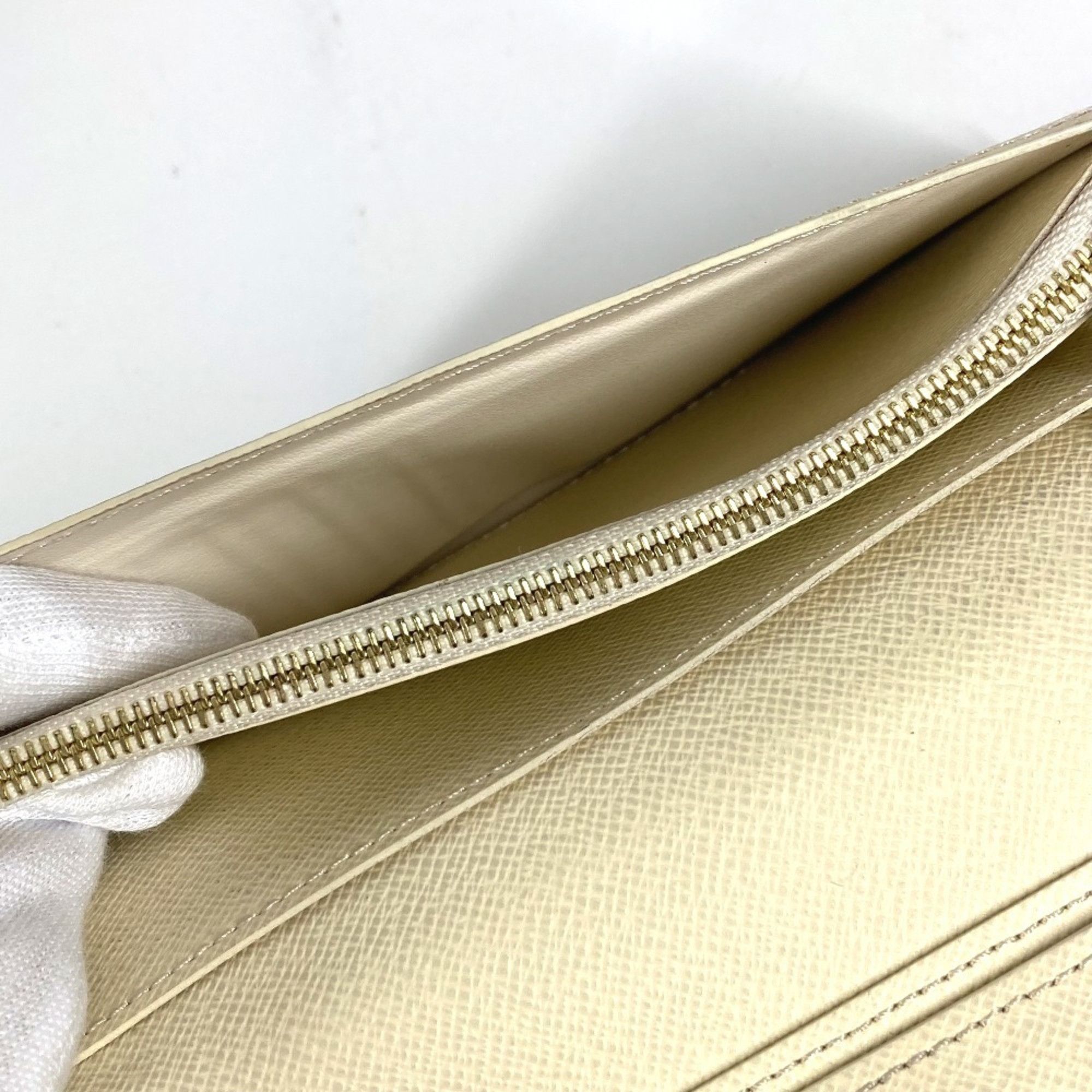 Louis Vuitton LOUIS VUITTON M83335 Monogram Craggy Portefeuille Brazza NM Long Wallet, Bifold, Vanilla White, for Men and Women Size ONE SIZE - 4 Thumbnail