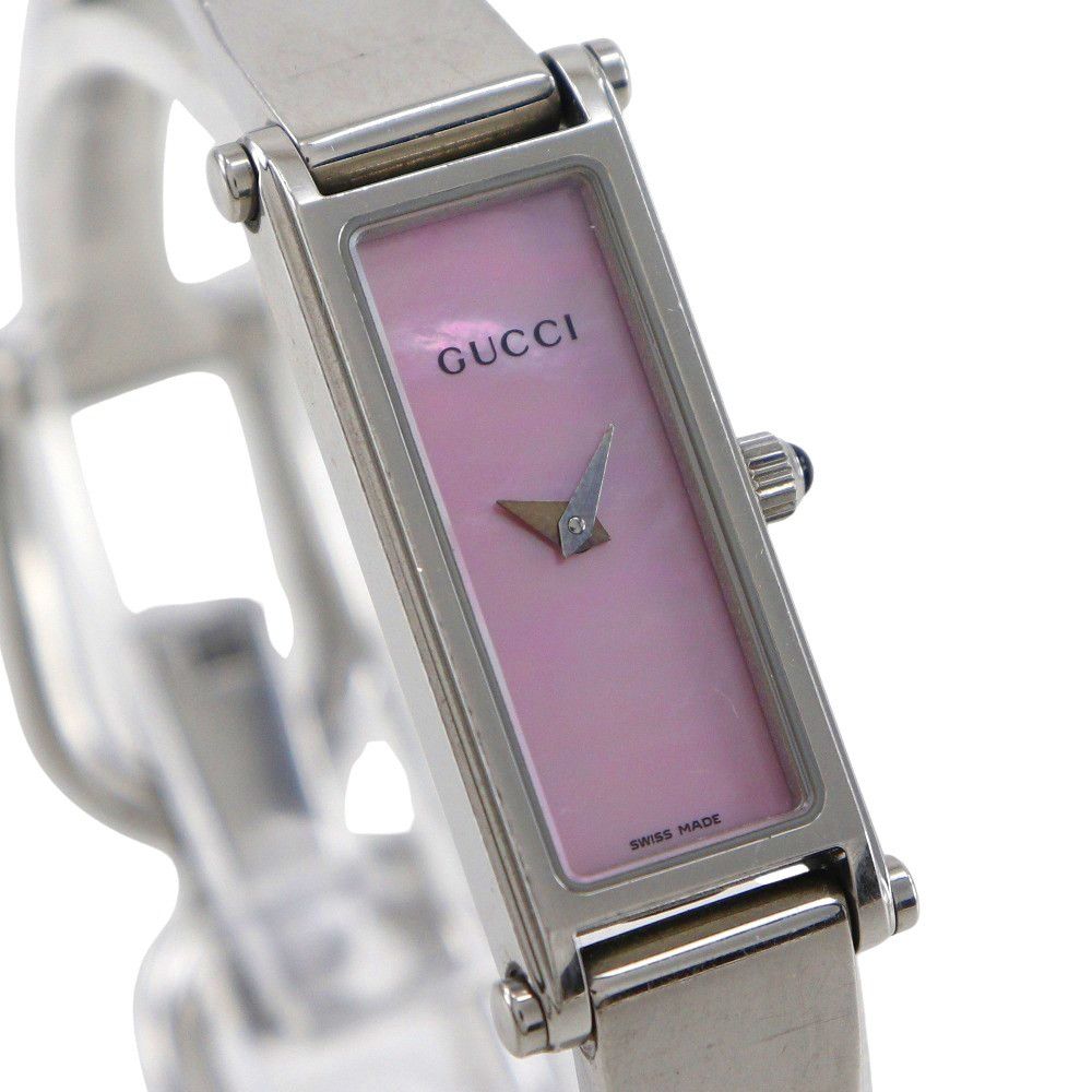 Gucci Gucci Gucci 1500L Stainless Steel Metal Quartz 1500L DUTY FREE for USA Size ONE SIZE - 3 Thumbnail