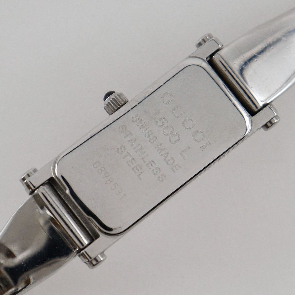 Gucci Gucci Gucci 1500L Stainless Steel Metal Quartz 1500L DUTY FREE for USA Size ONE SIZE - 6 Thumbnail