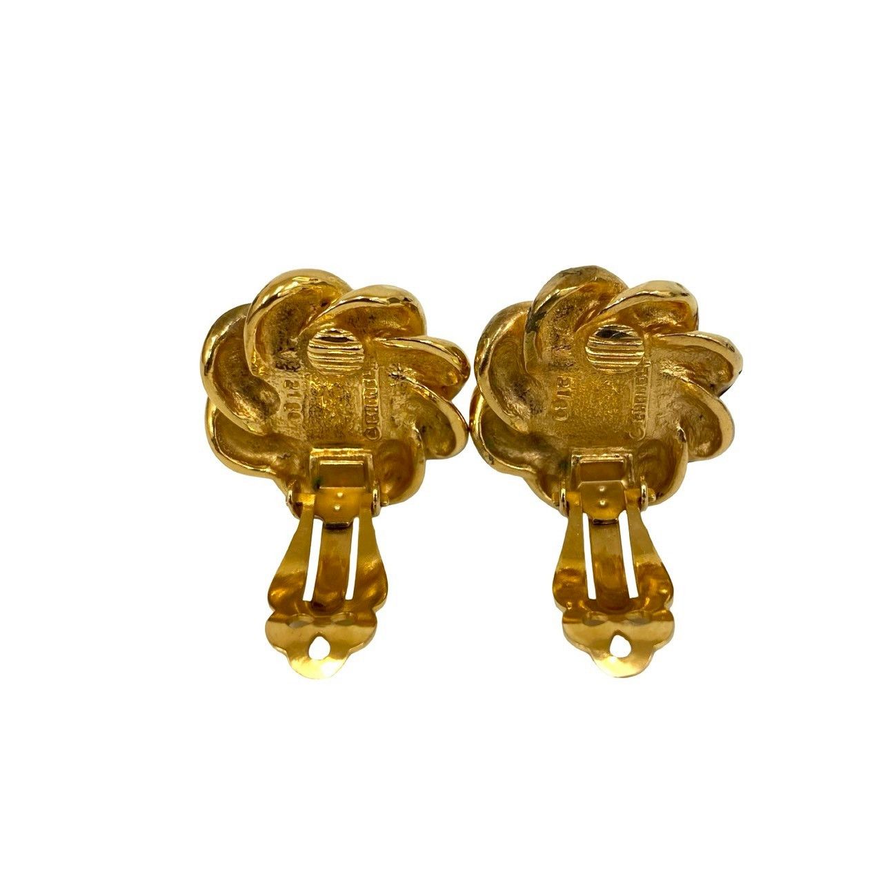 Chanel Chanel Chanel Gripoix Earrings Metal Earrings DUTY FREE for USA Size ONE SIZE - 6 Thumbnail
