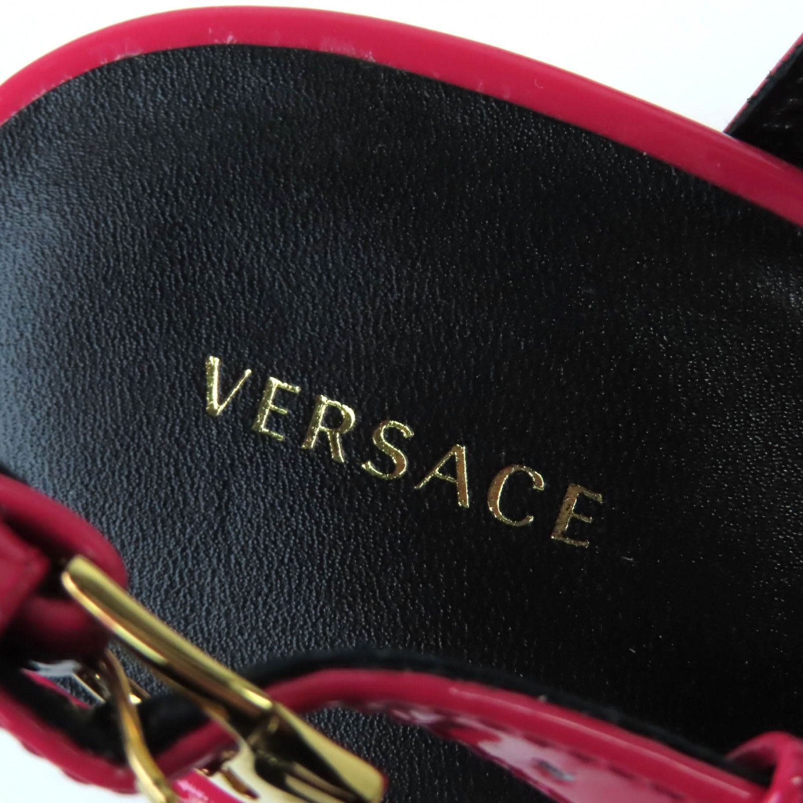 Versace Versace Versace Patent Leather Pumps Enamel Shoes DUTY FREE for USA Size ONE SIZE - 11 Thumbnail