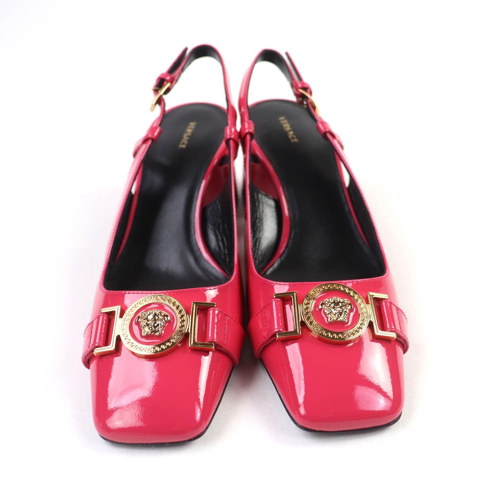 Versace Versace Versace Patent Leather Pumps Enamel Shoes DUTY FREE for USA Size ONE SIZE - 4 Thumbnail