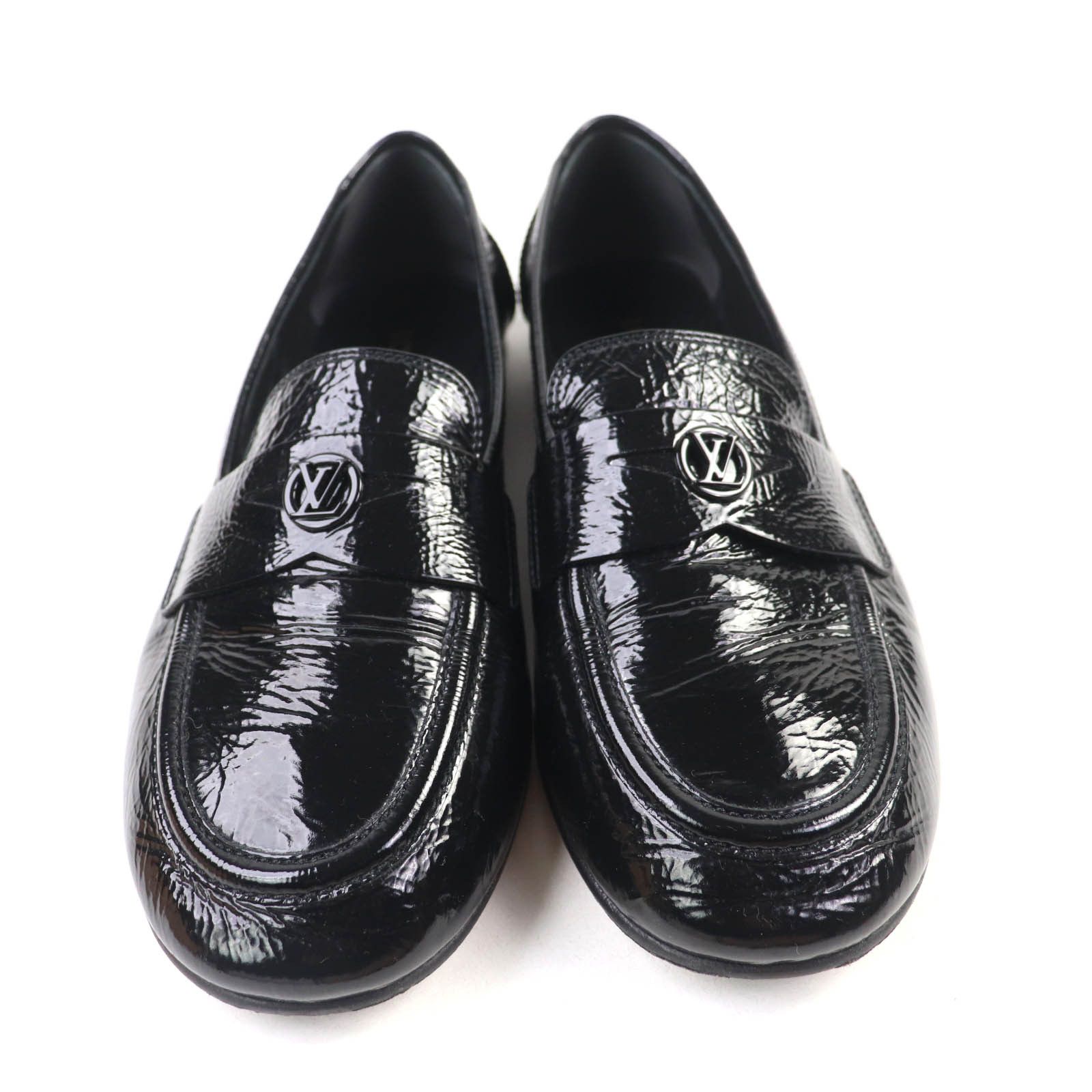 Louis Vuitton Louis Vuitton Louis Vuitton Soho Line Leather Loafers Leather Shoes 1ACYYL DUTY FREE for USA Size ONE SIZE - 4 Thumbnail