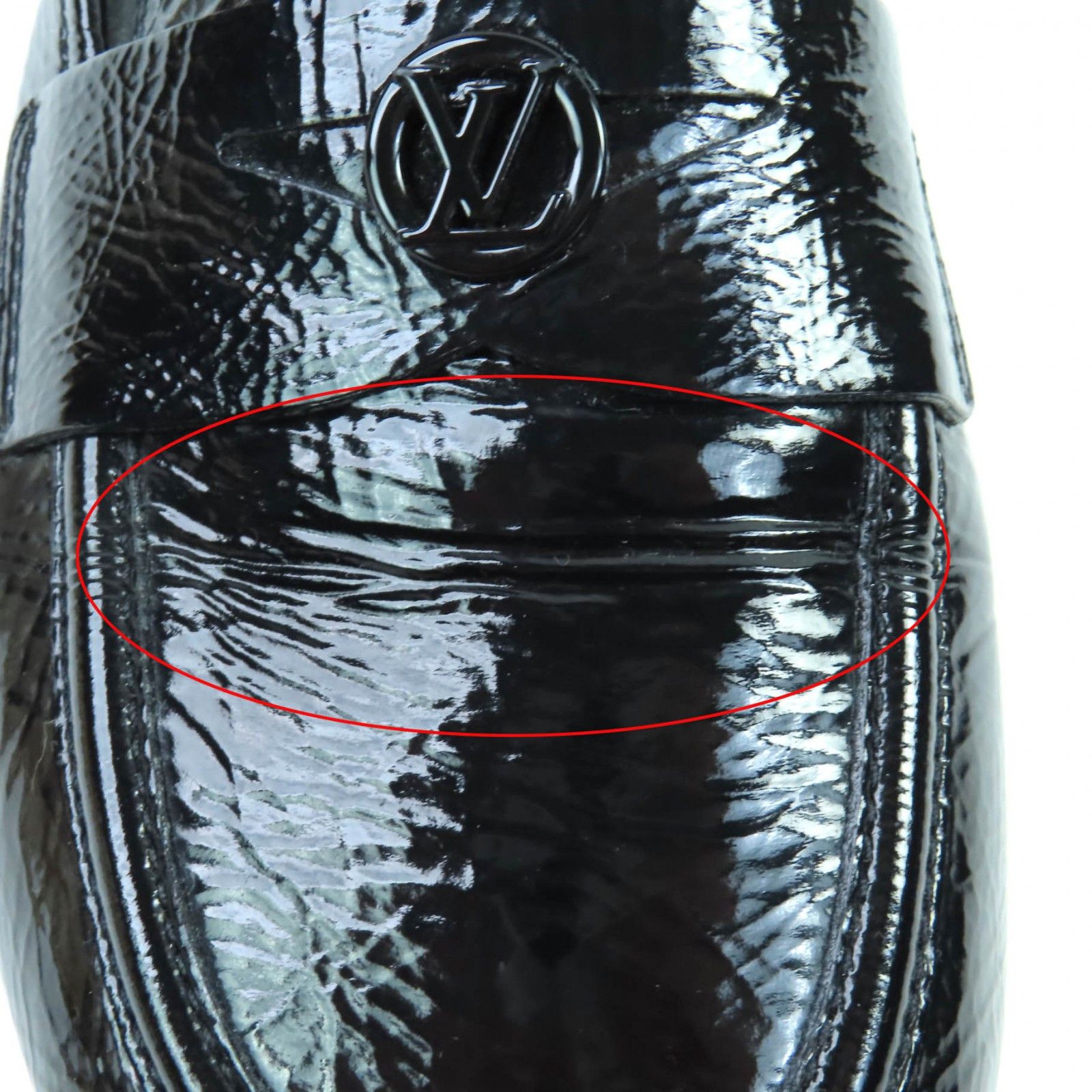 Louis Vuitton Louis Vuitton Louis Vuitton Soho Line Leather Loafers Leather Shoes 1ACYYL DUTY FREE for USA Size ONE SIZE - 13 Thumbnail