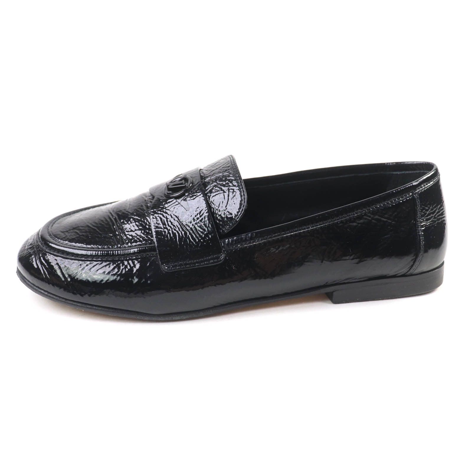 Louis Vuitton Louis Vuitton Louis Vuitton Soho Line Leather Loafers Leather Shoes 1ACYYL DUTY FREE for USA Size ONE SIZE - 5 Thumbnail