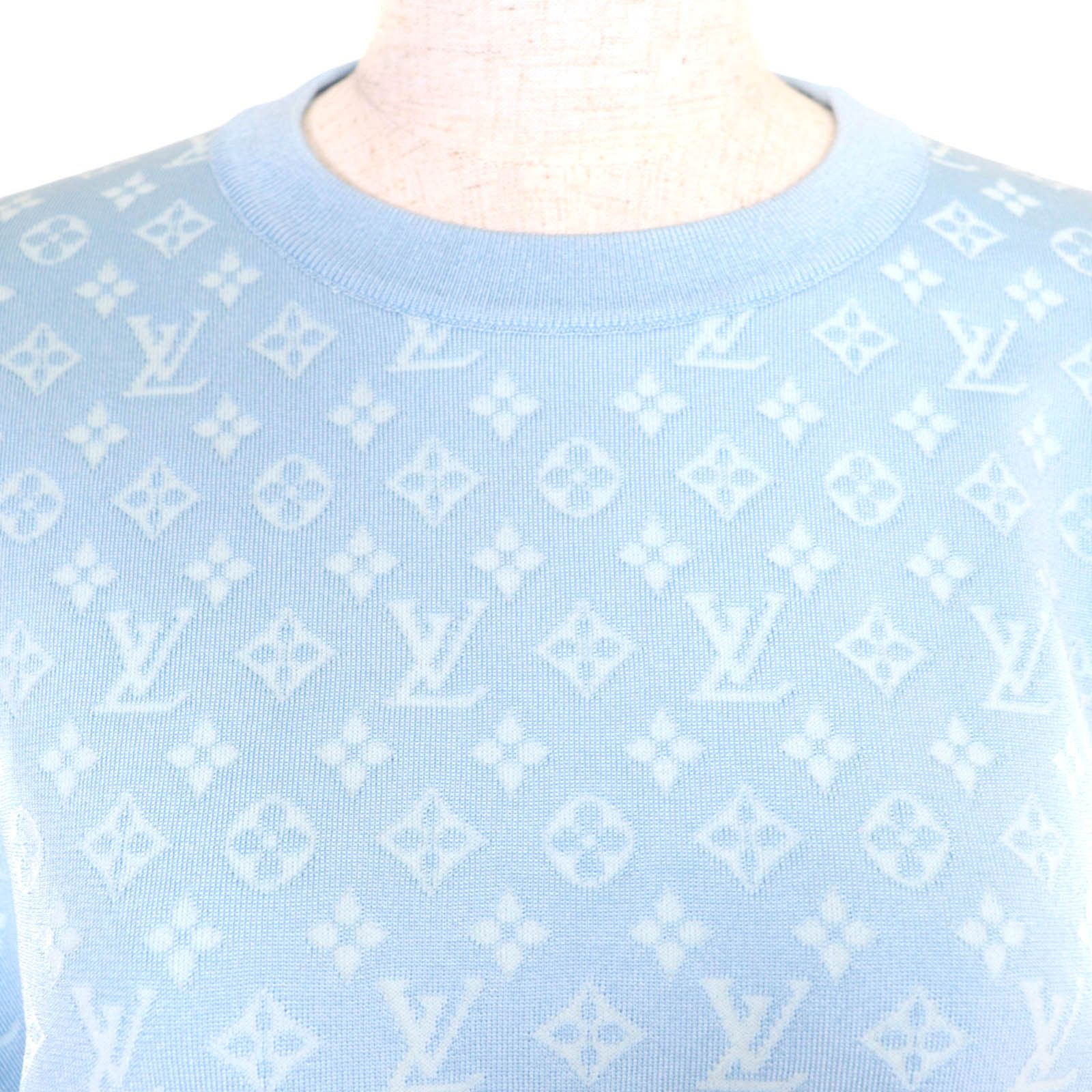 Louis Vuitton Louis Vuitton Louis Vuitton Monogram Jacquard Silk 2way Set Canvas Suits DUTY FREE for USA Size ONE SIZE - 4 Thumbnail