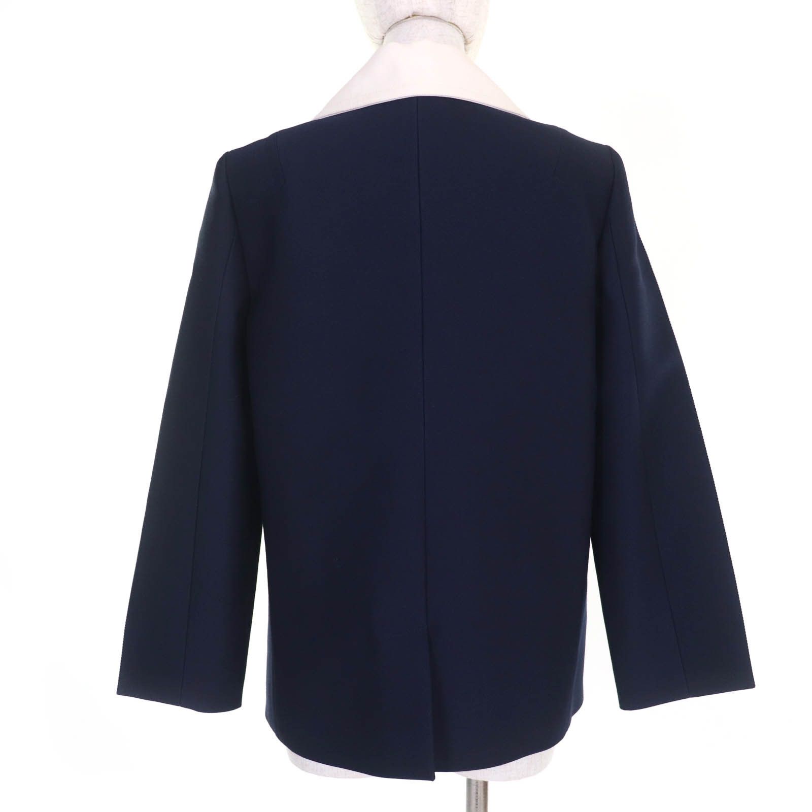 Louis Vuitton Louis Vuitton Louis Vuitton Silk Blend Wool Jacket Others Outerwear DUTY FREE for USA Size ONE SIZE - 3 Thumbnail