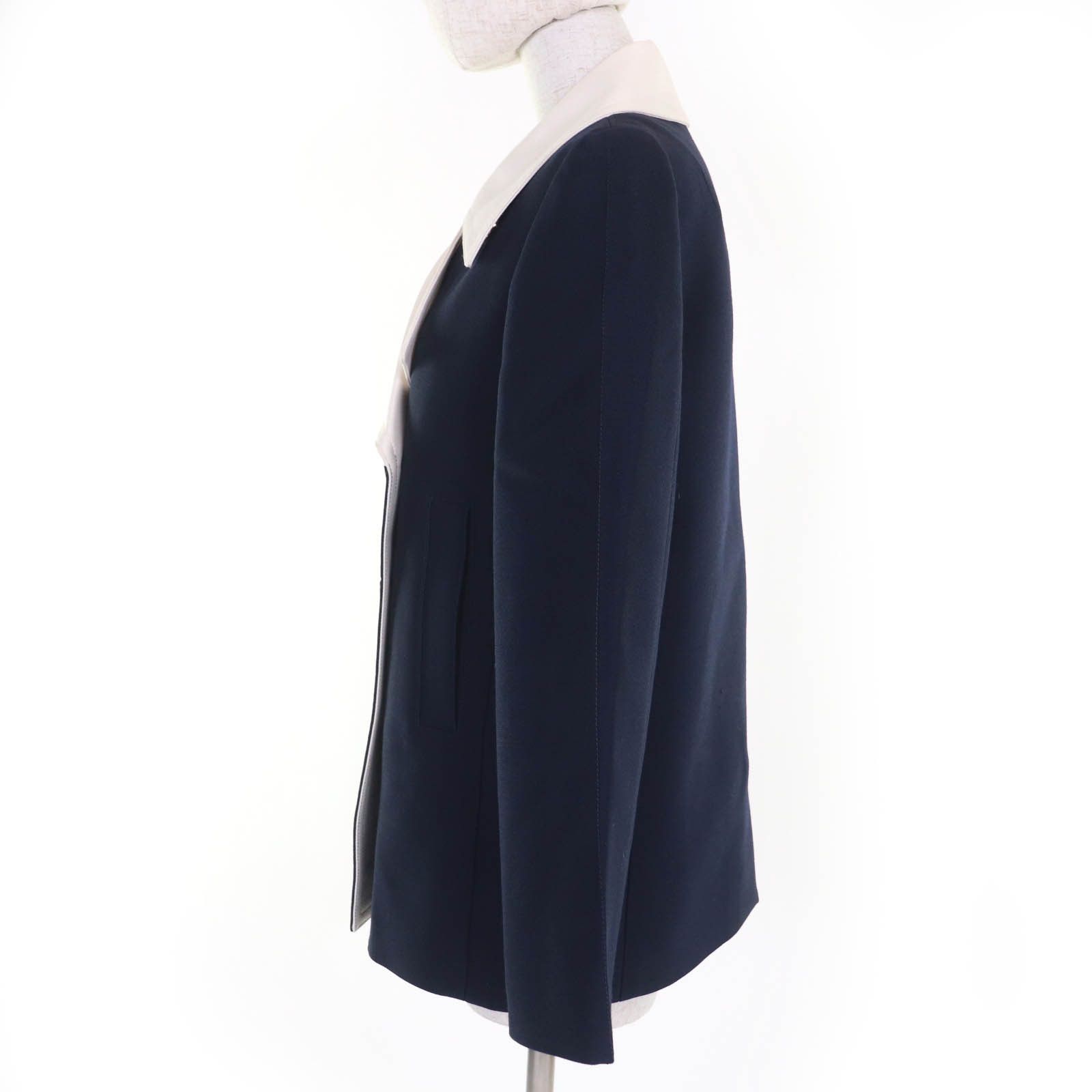 Louis Vuitton Louis Vuitton Louis Vuitton Silk Blend Wool Jacket Others Outerwear DUTY FREE for USA Size ONE SIZE - 2 Thumbnail