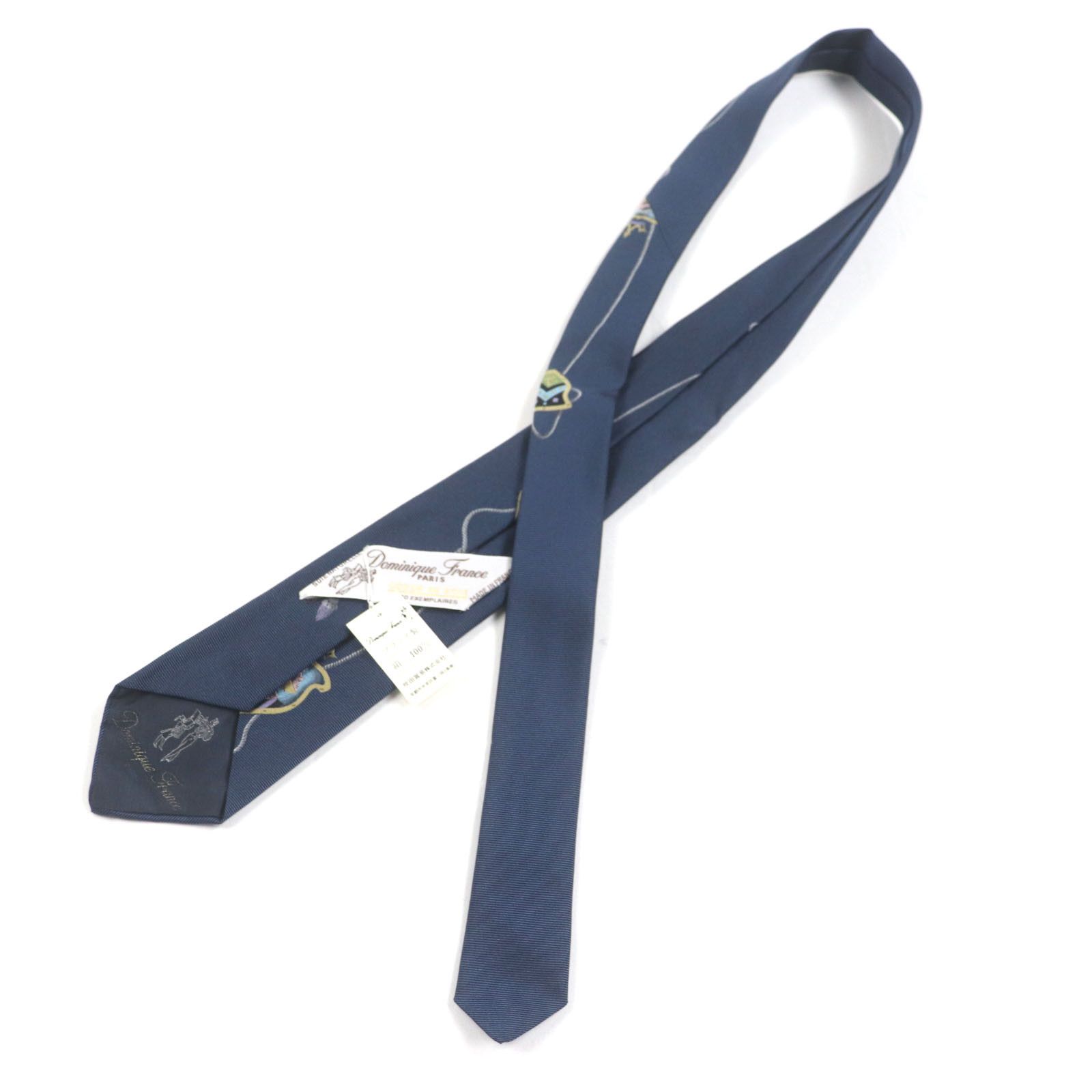 Other Other Dominique France Ecusson Silk Tie Others Necktie DUTY FREE for USA Size ONE SIZE - 5 Thumbnail