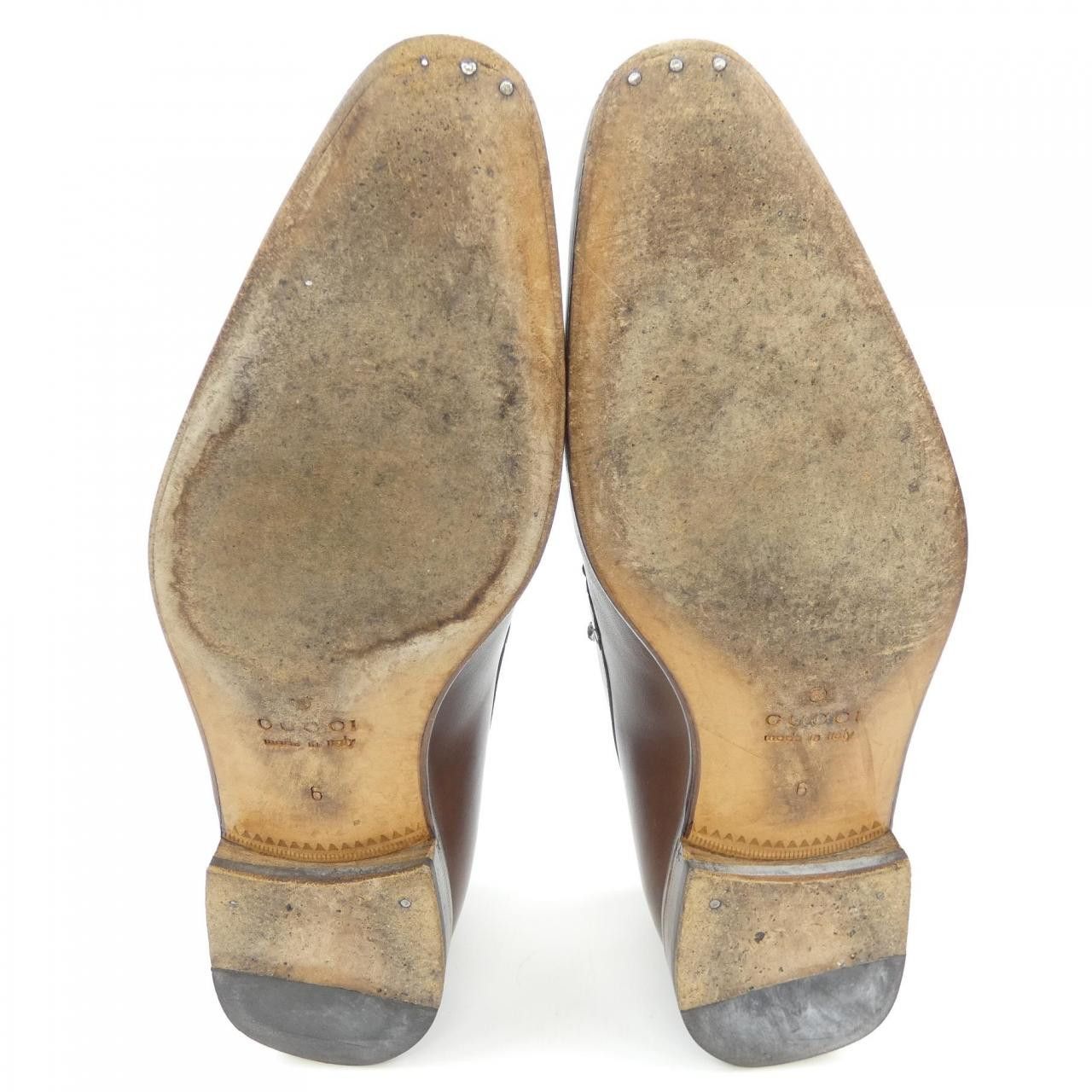 Gucci Gucci Gucci Leather Shoes Leather Shoes 269653 DUTY FREE for USA Size ONE SIZE - 4 Thumbnail
