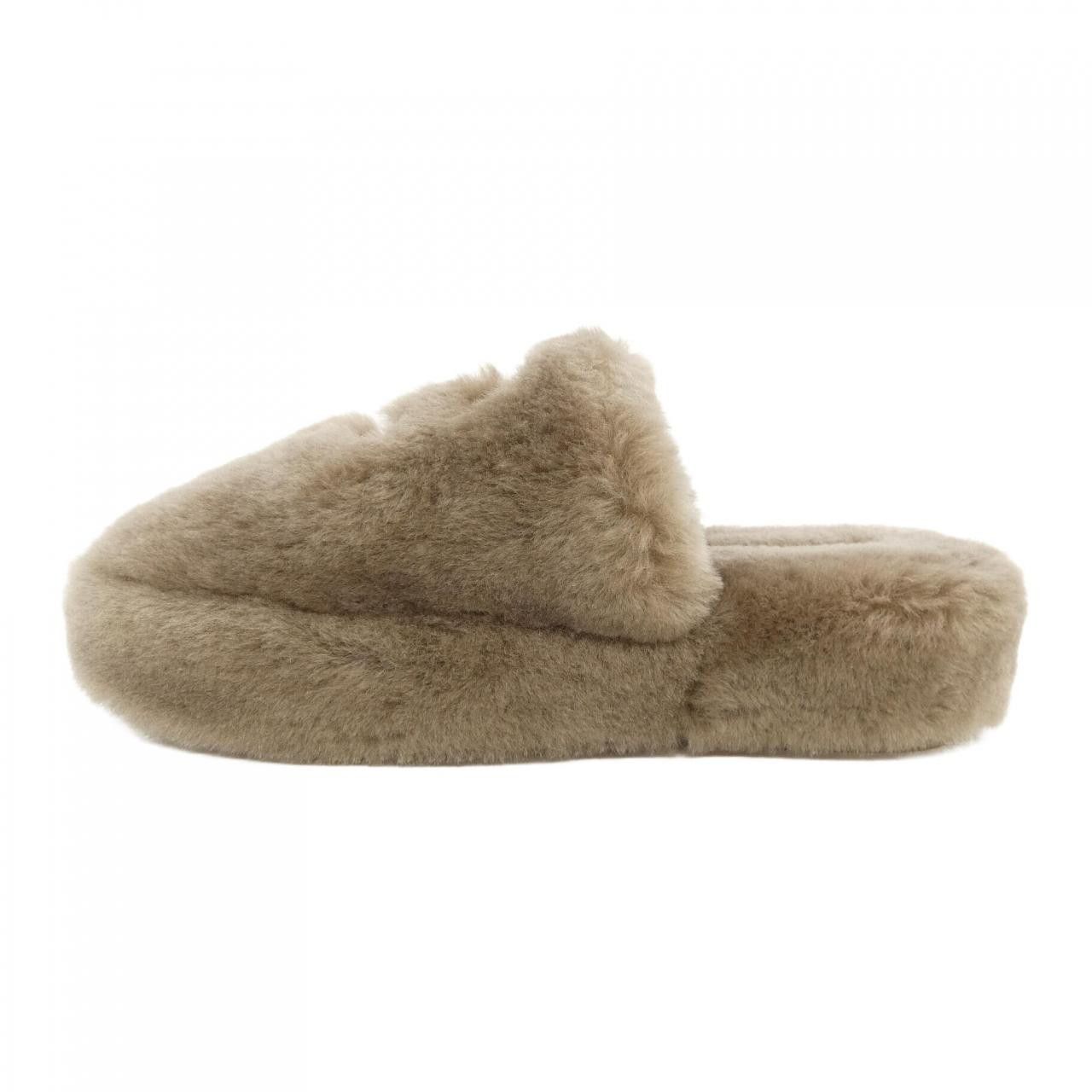 Chanel Chanel Chanel G45984B17892 Shearling Lambskin Sandals Leather Shoes G45984B17892 DUTY FREE for USA Size ONE SIZE - 2 Thumbnail