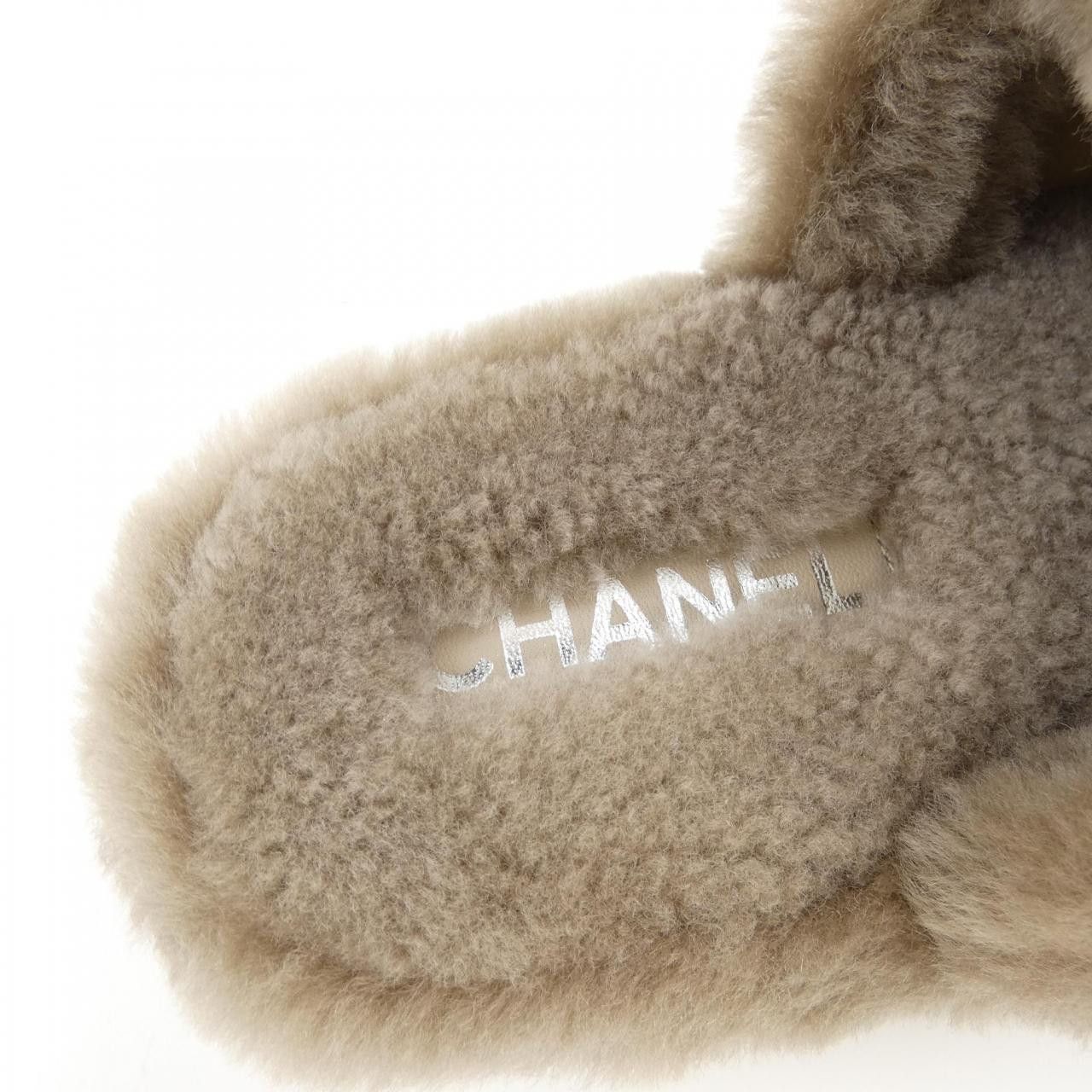 Chanel Chanel Chanel G45984B17892 Shearling Lambskin Sandals Leather Shoes G45984B17892 DUTY FREE for USA Size ONE SIZE - 6 Thumbnail