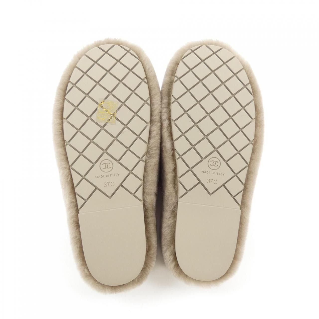 Chanel Chanel Chanel G45984B17892 Shearling Lambskin Sandals Leather Shoes G45984B17892 DUTY FREE for USA Size ONE SIZE - 4 Thumbnail