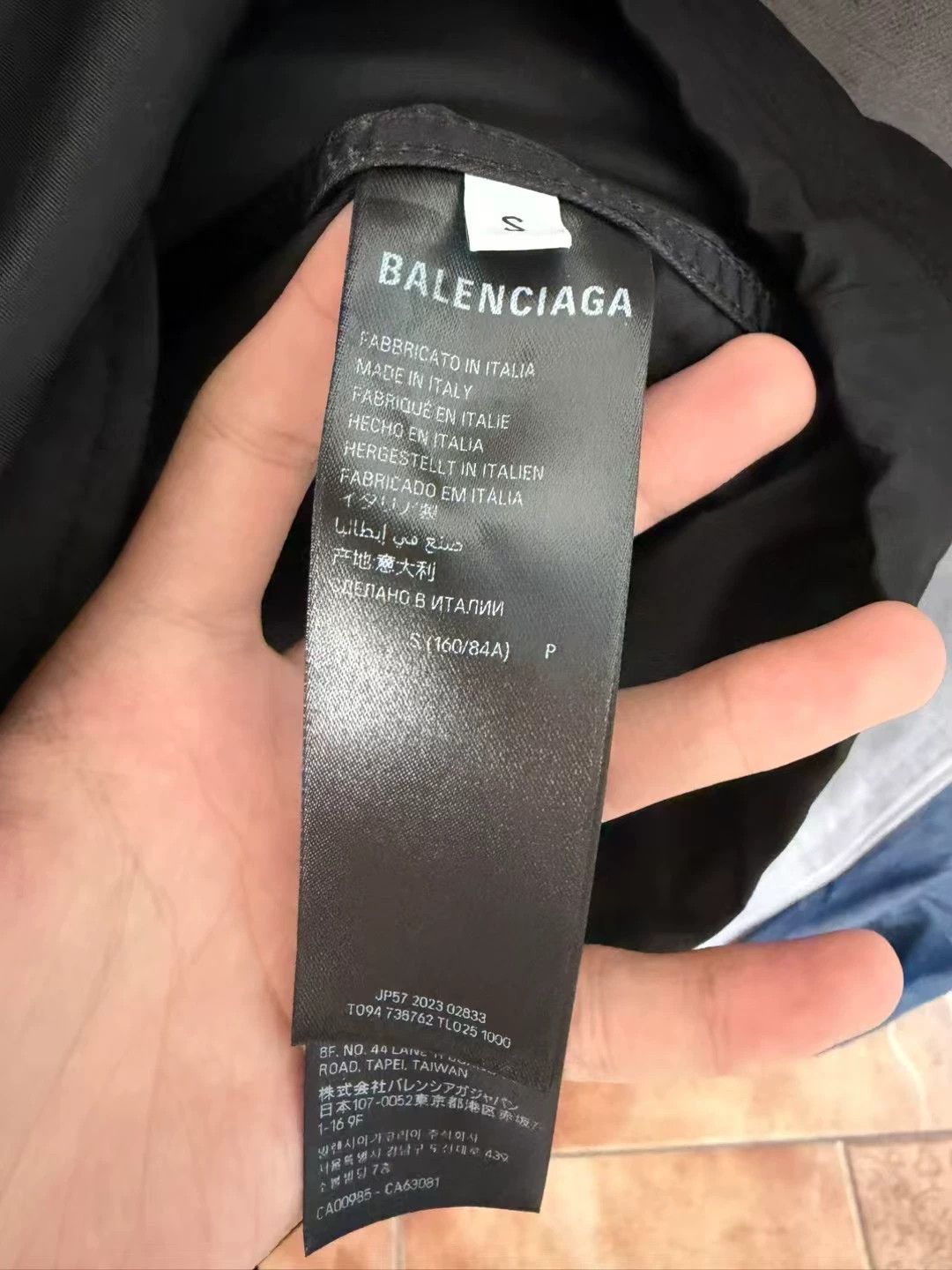 Balenciaga Balenciaga Tape Windbreaker Jacket - dmc Size US S / EU 44-46 / 1 - 4 Thumbnail