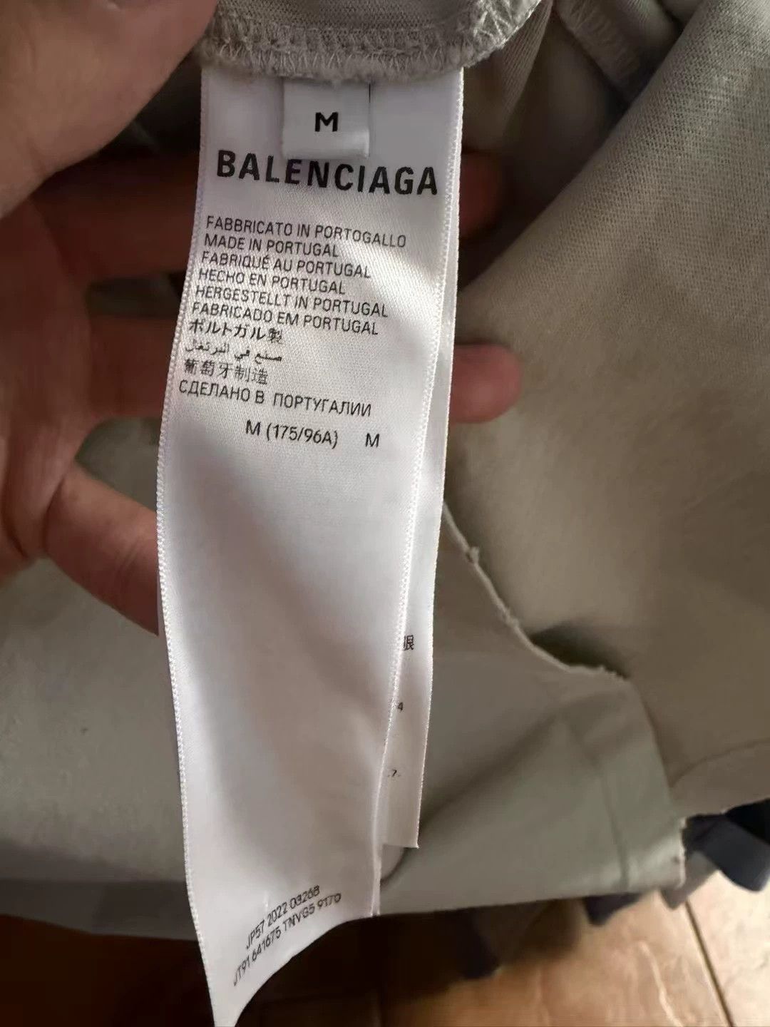 Balenciaga Balenciaga Distressed Logo Coke Short Sleeve - dmc Size US M / EU 48-50 / 2 - 4 Thumbnail