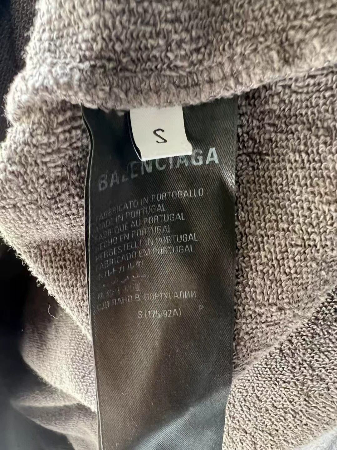 Balenciaga Balenciaga Distressed Coke Hoodie S - dmc Size US S / EU 44-46 / 1 - 4 Thumbnail