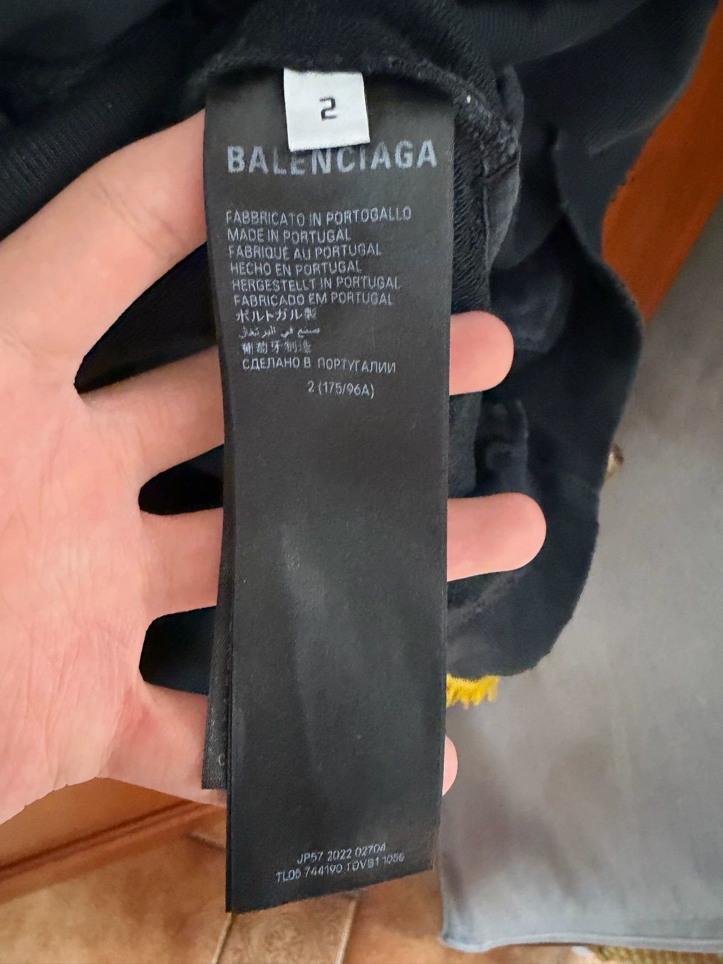 Balenciaga Black Tape Logo Hoodie - dmc