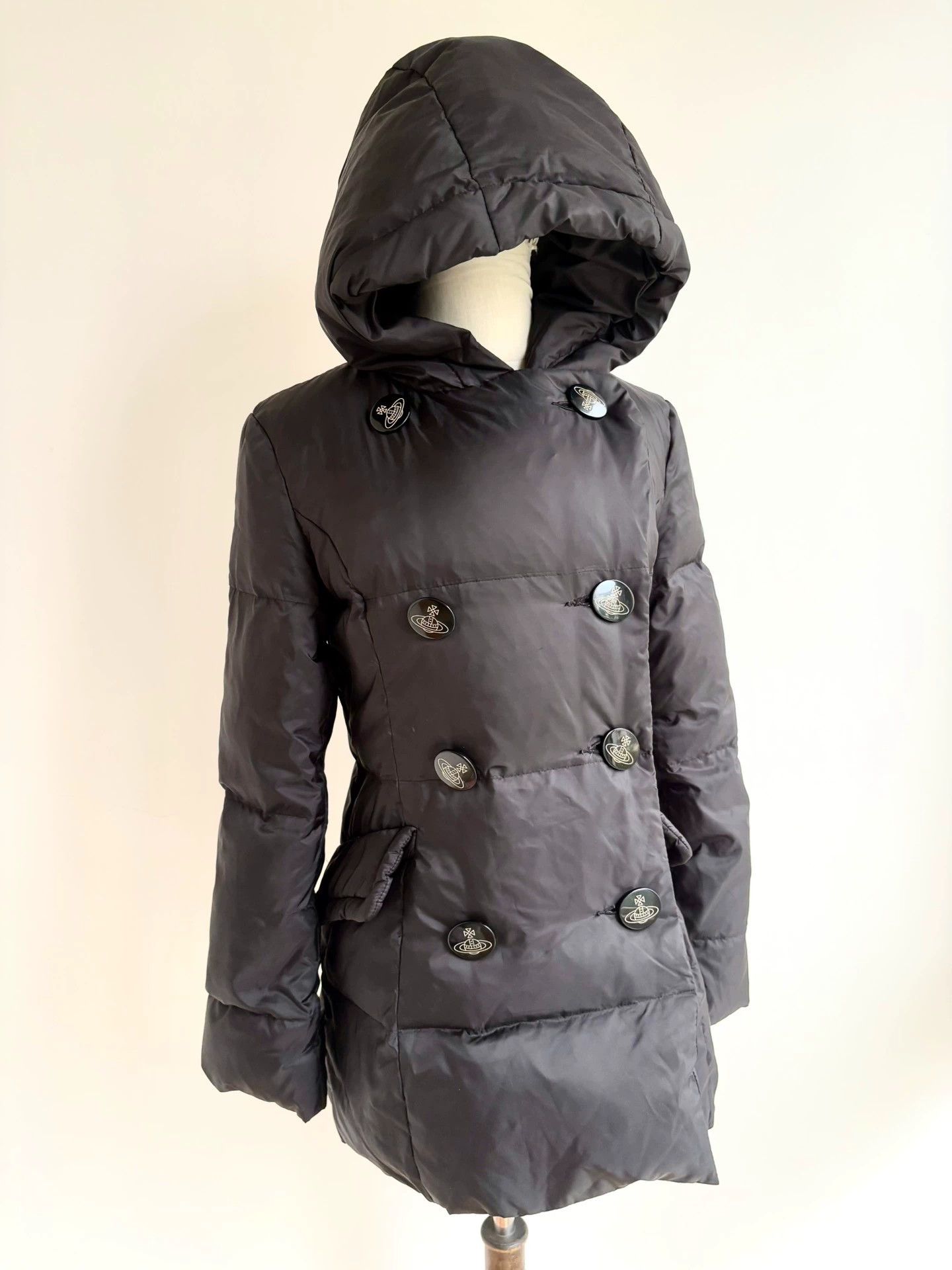 Vivienne Westwood Vivienne Westwood Vintage Saturn Hooded Down Coat - dmc Size US S / EU 44-46 / 1 - 2 Thumbnail