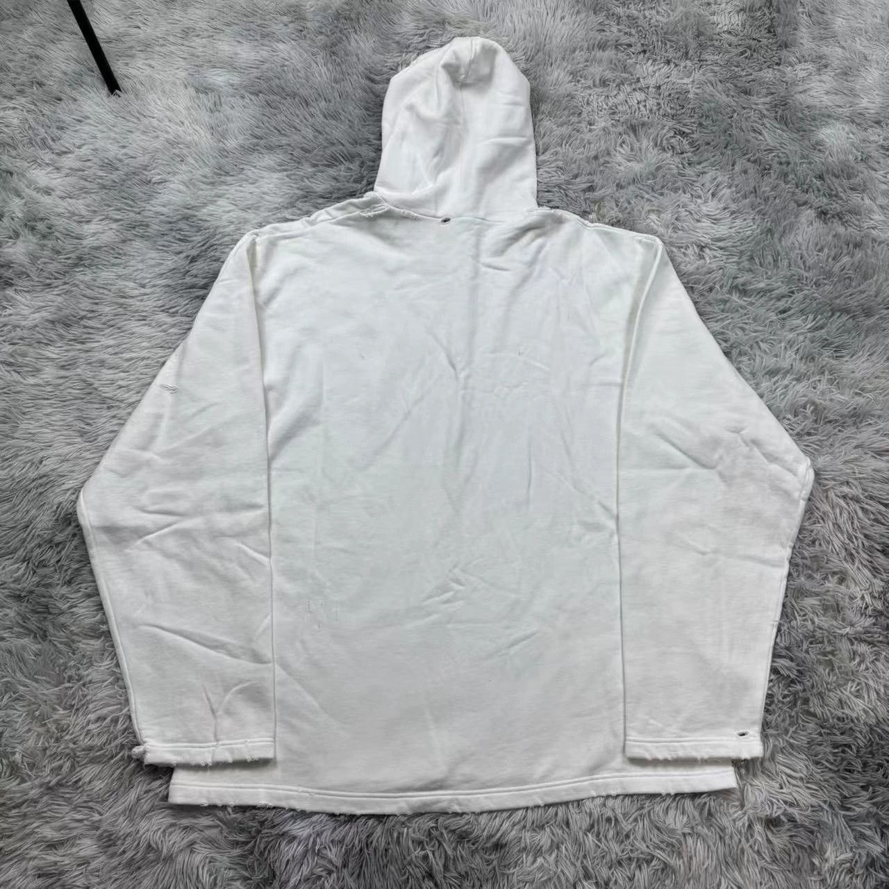 Balenciaga Balenciaga Mosaic Blur White Sweatshirt - dmc Size US XS / EU 42 / 0 - 2 Thumbnail