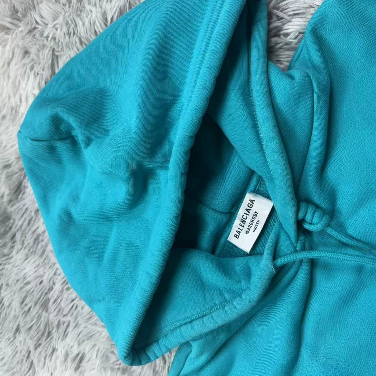 Balenciaga Balenciaga Embroidered Blue Sweatshirt - dmc Size US XS / EU 42 / 0 - 2 Thumbnail