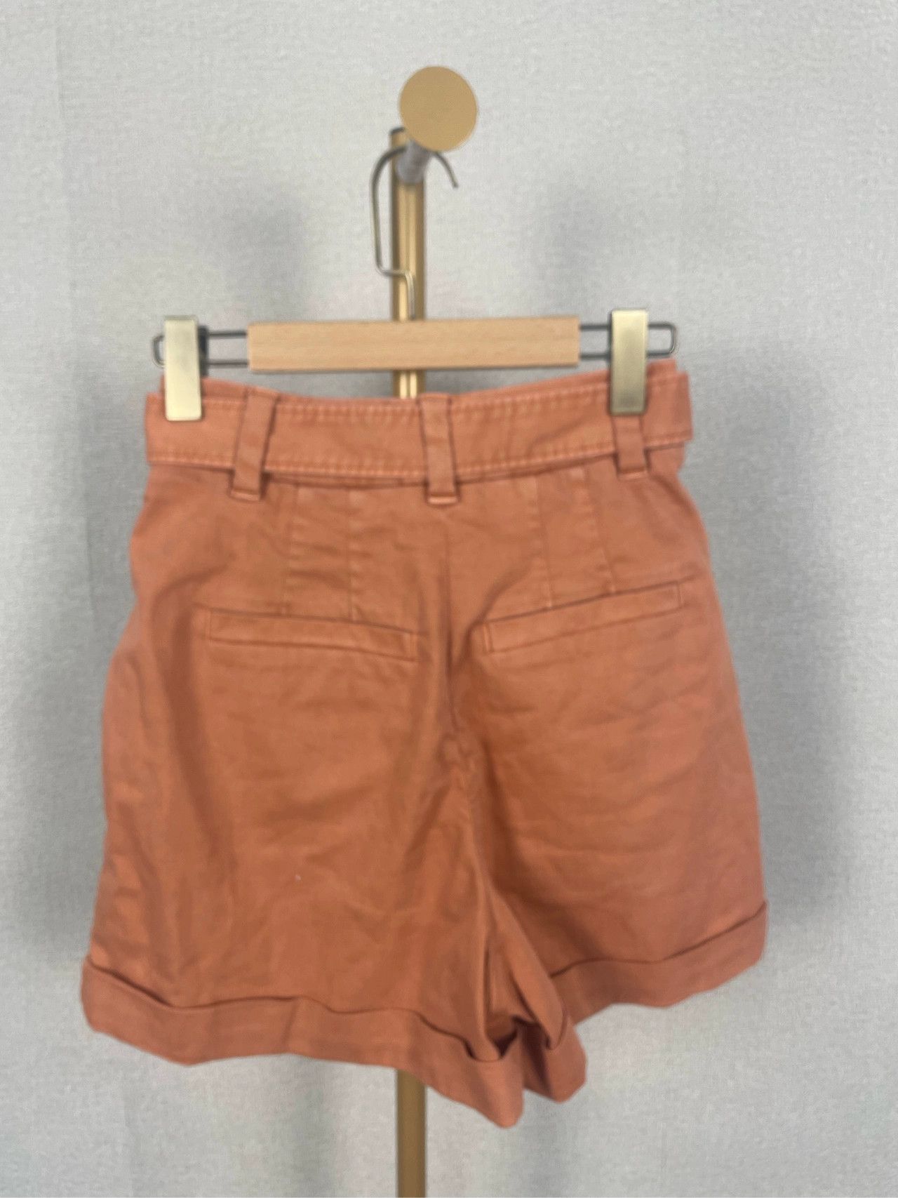 Brunello Cucinelli Brunello Cucinelli Orange Denim Shorts 32 - dmc Size US 32 / EU 48 - 2 Thumbnail