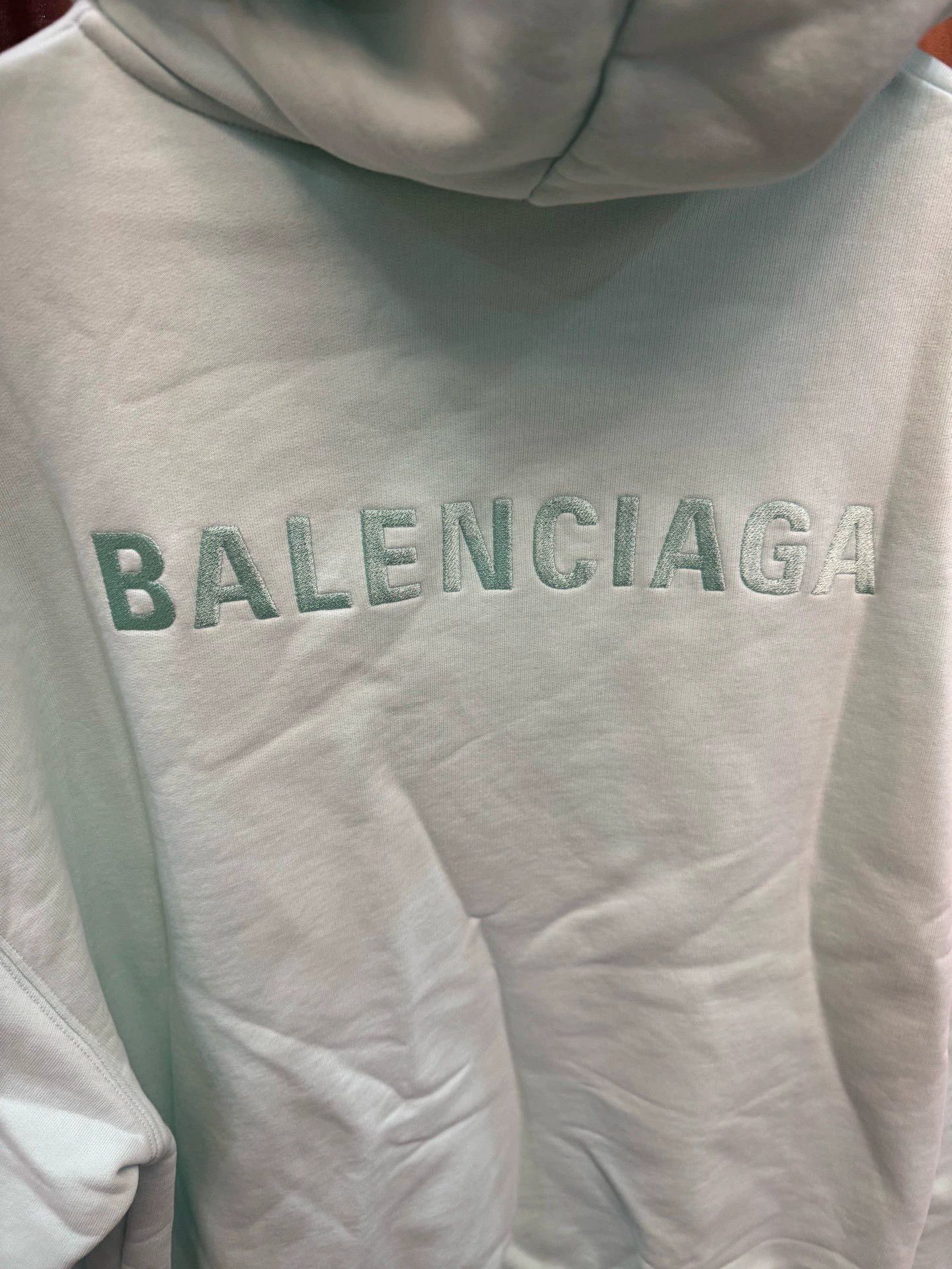 Balenciaga Balenciaga Embroidered Green Hoodie - dmc Size US XS / EU 42 / 0 - 6 Thumbnail