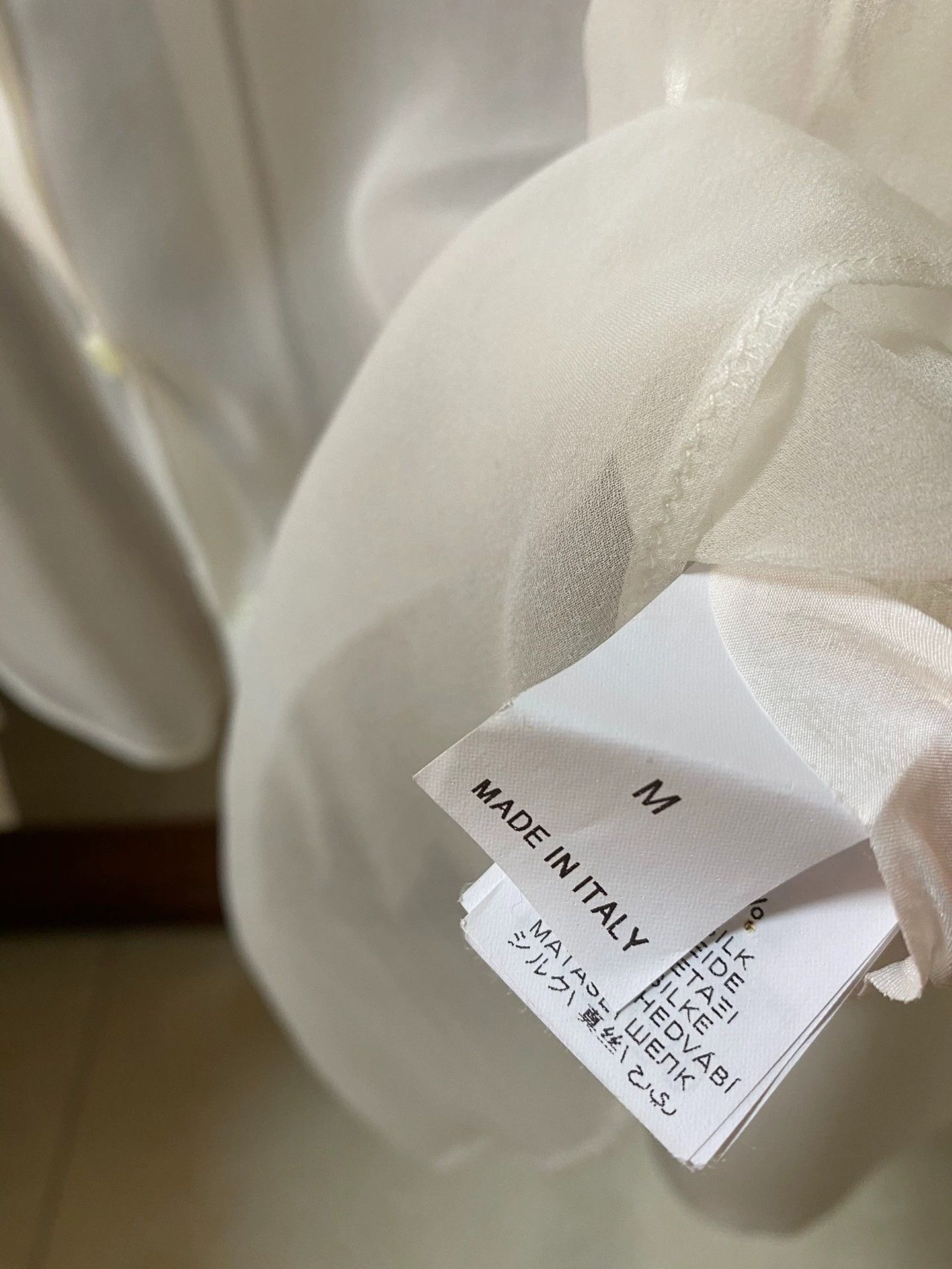 Brunello Cucinelli Brunello Cucinelli Organza Women's Shirt - dmc Size US M / EU 48-50 / 2 - 5 Thumbnail