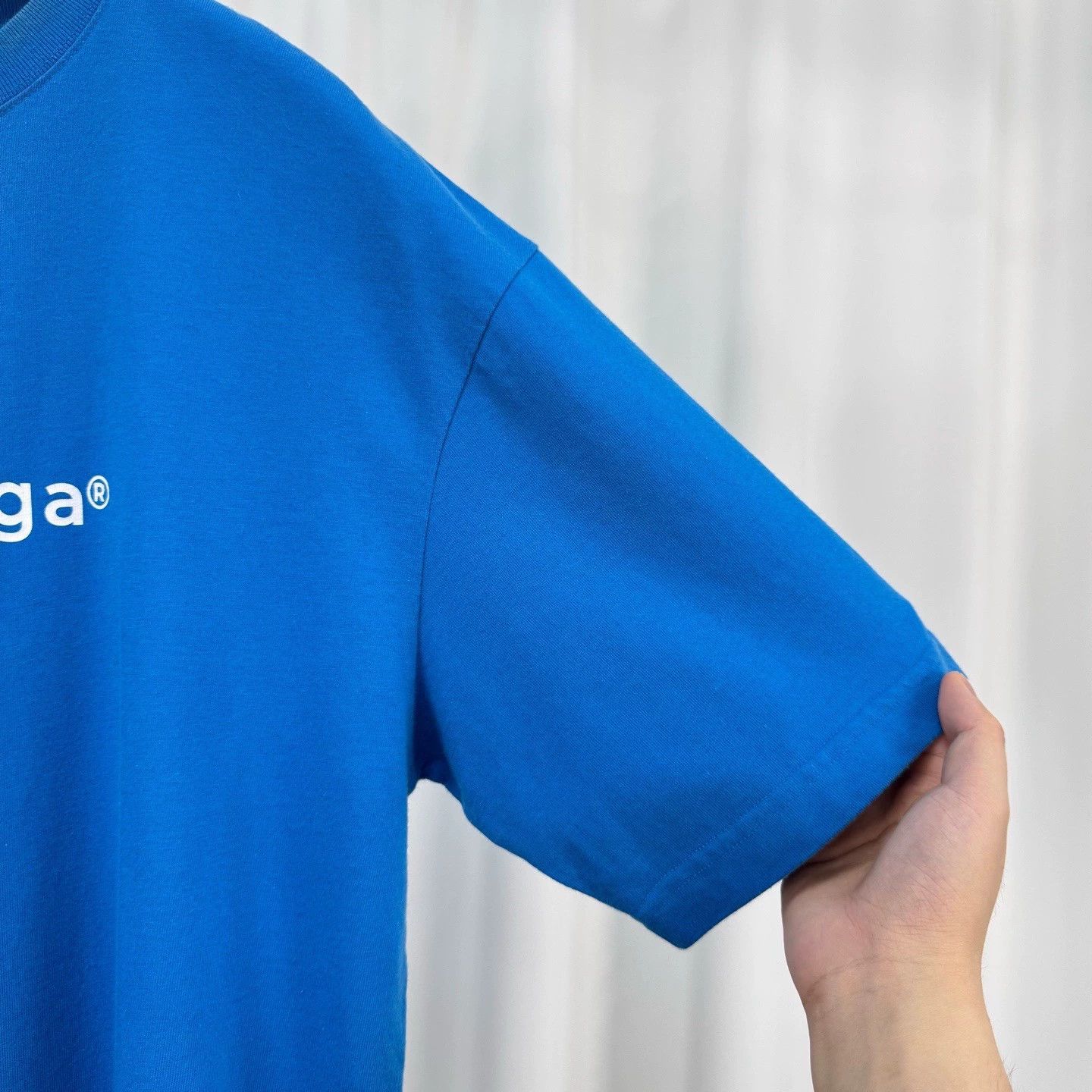 Balenciaga Printed Letter T-shirt - dmc