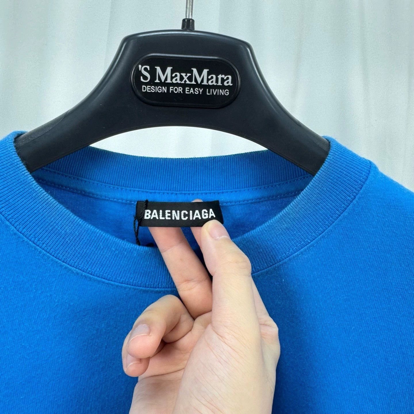 Balenciaga Printed Letter T-shirt - dmc