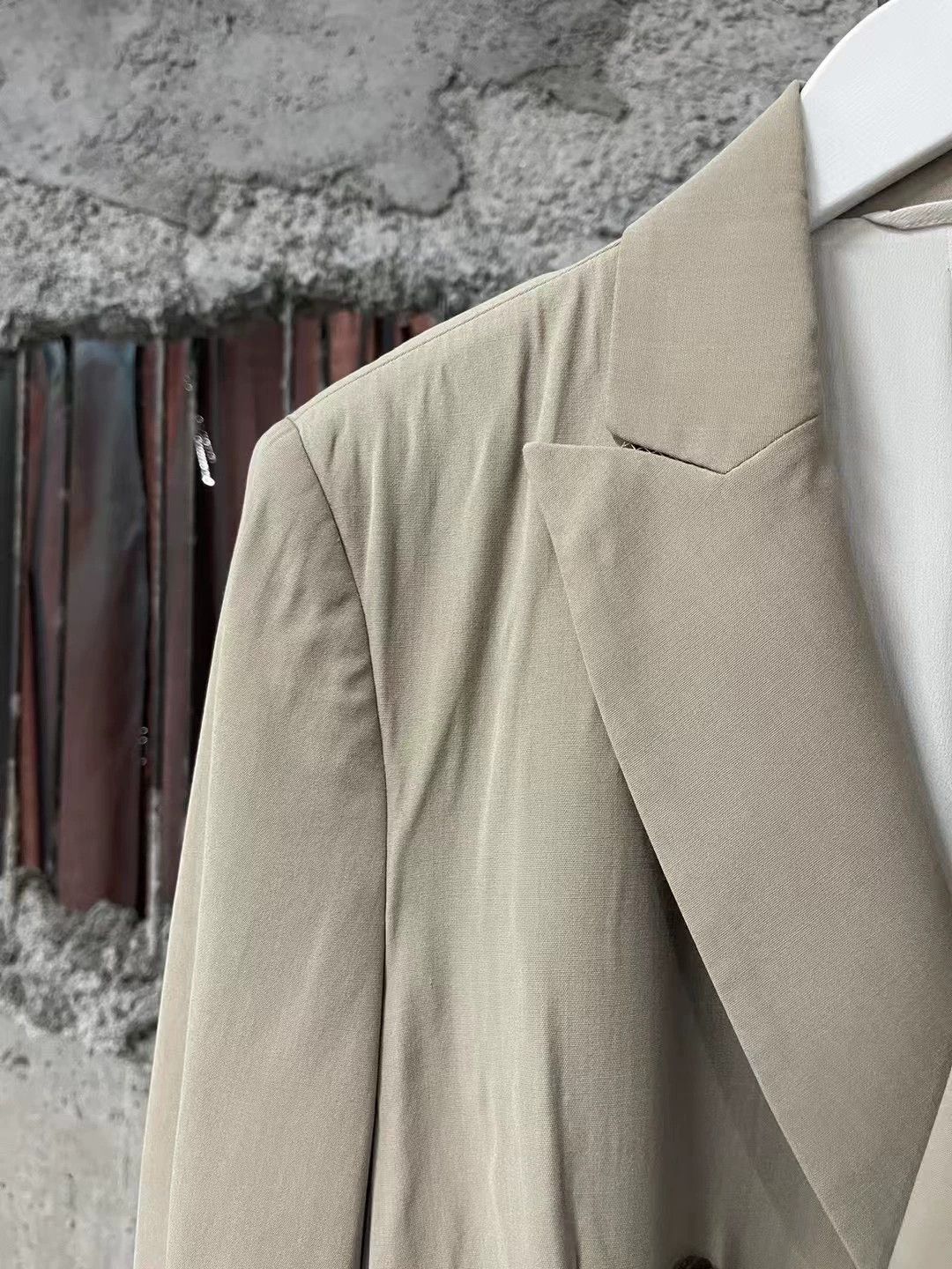 Brunello Cucinelli Brunello Cucinelli Beige Blazer - dmc Size US M / EU 48-50 / 2 - 5 Thumbnail