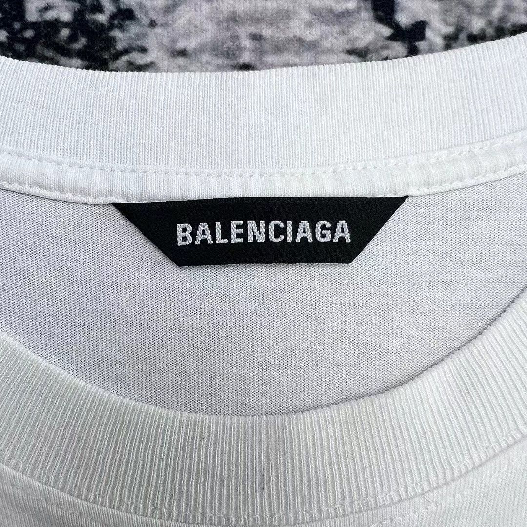 Balenciaga Balenciaga BB Logo Short Sleeve T-Shirt - dmc Size US S / EU 44-46 / 1 - 3 Thumbnail