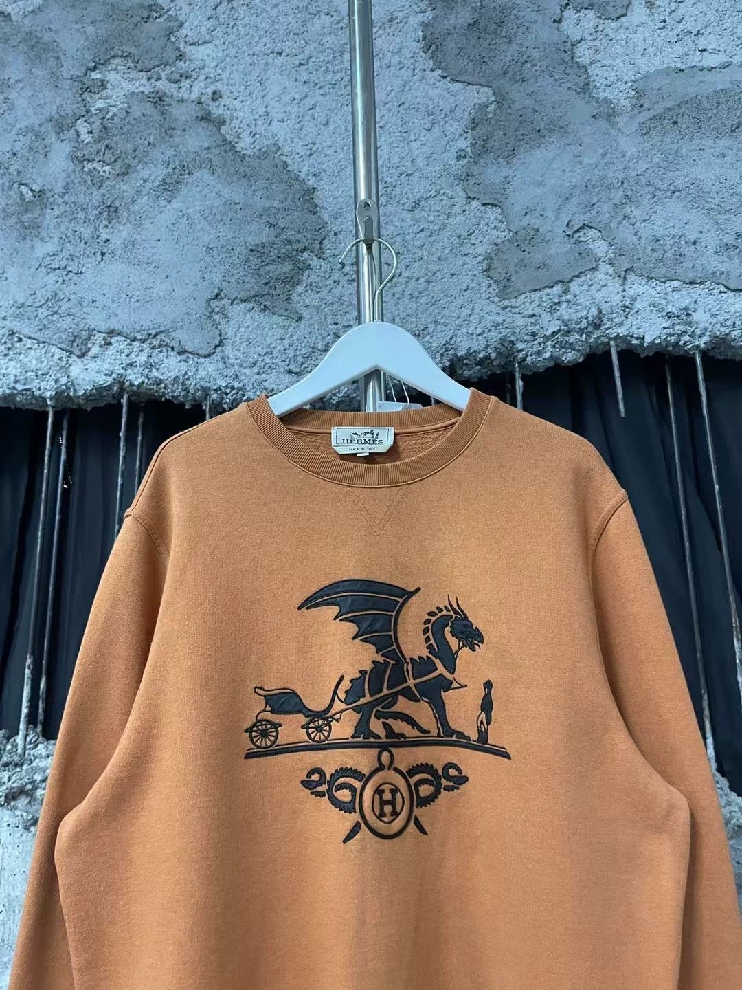 Hermes Hermes Colorblock Sweatshirt M - dmc Size US M / EU 48-50 / 2 - 3 Thumbnail