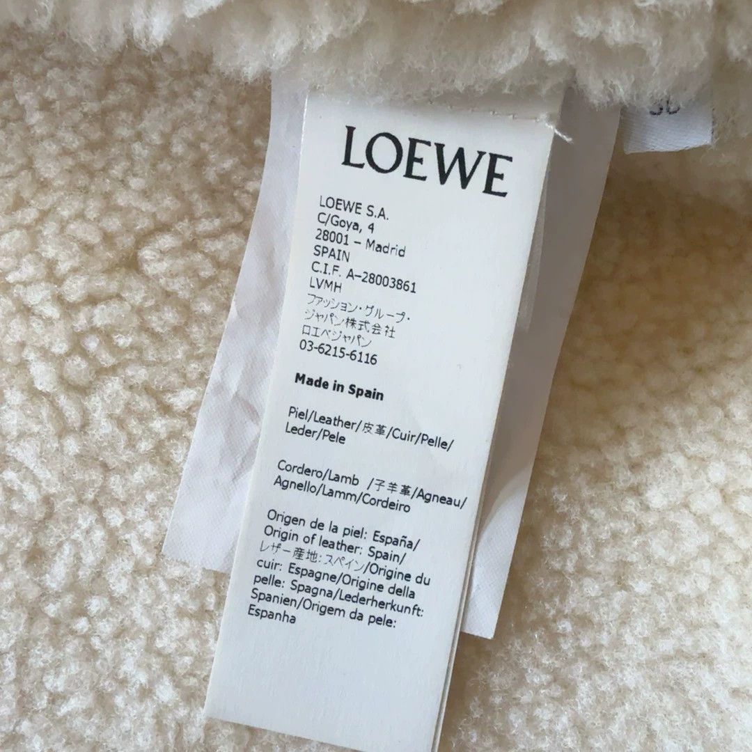 Loewe Loewe Shearling Jacket Size 36 - dmc Size US XS / EU 42 / 0 - 5 Thumbnail