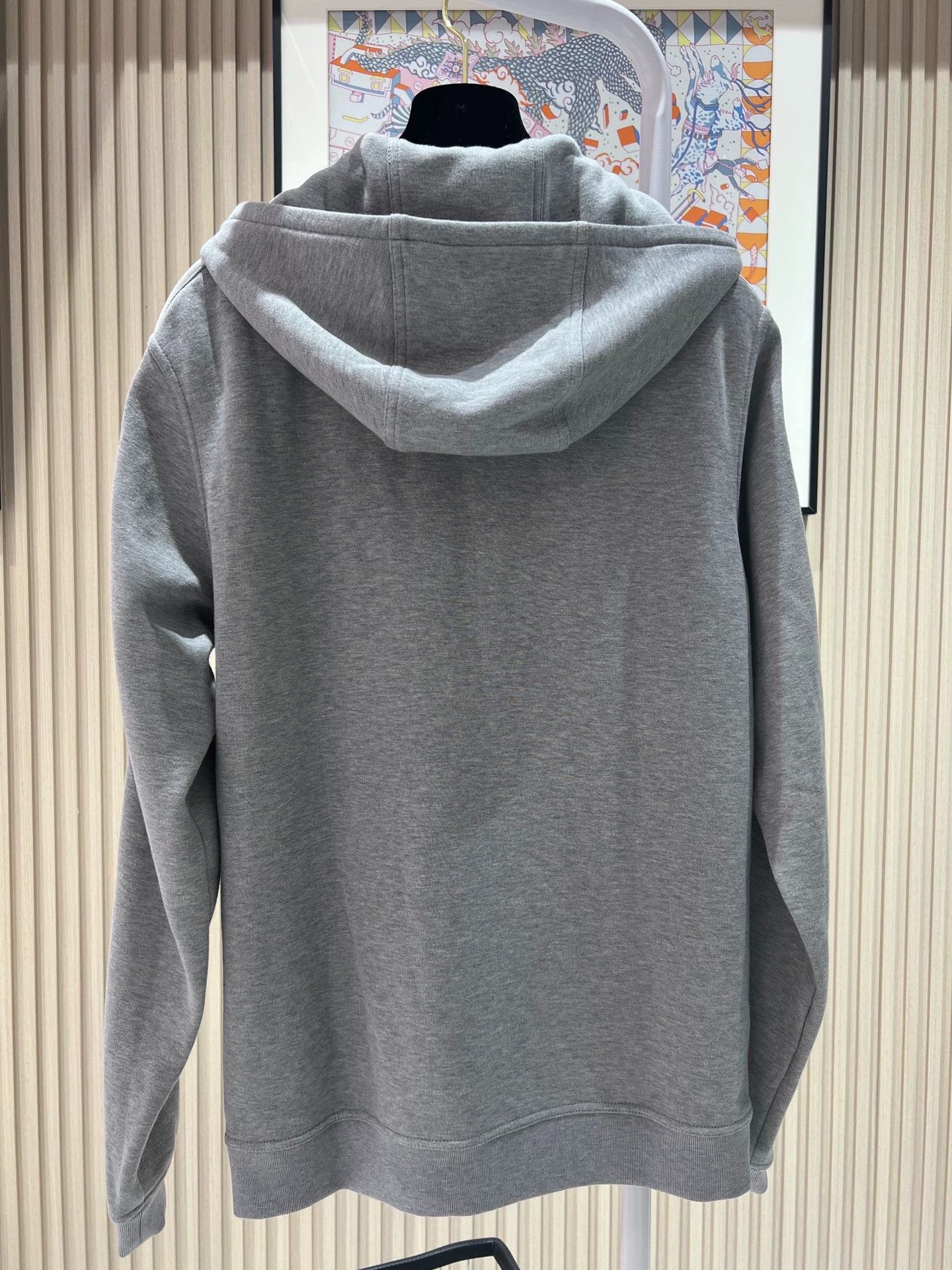 Hermes Hermes Men's Gray Hoodie Sweater - dmc Size US L / EU 52-54 / 3 - 4 Thumbnail