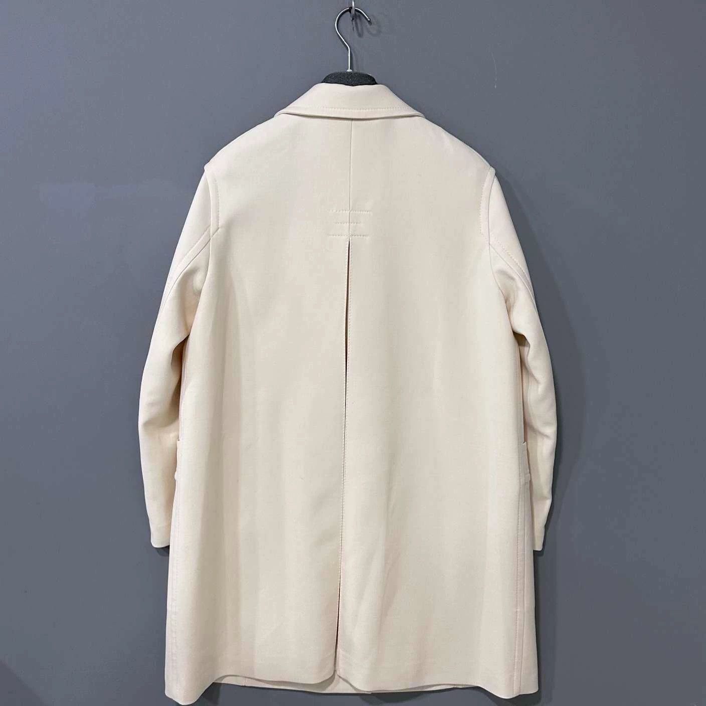 Hermes Hermes Cream Printed Lining Coat - dmc Size US S / EU 44-46 / 1 - 3 Thumbnail