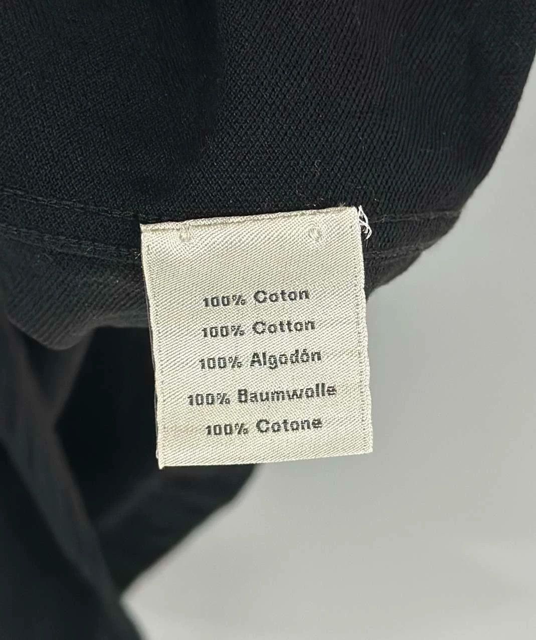 Hermes HERMES Black Round Neck Short Sleeve - dmc Size US XL / EU 56 / 4 - 5 Thumbnail
